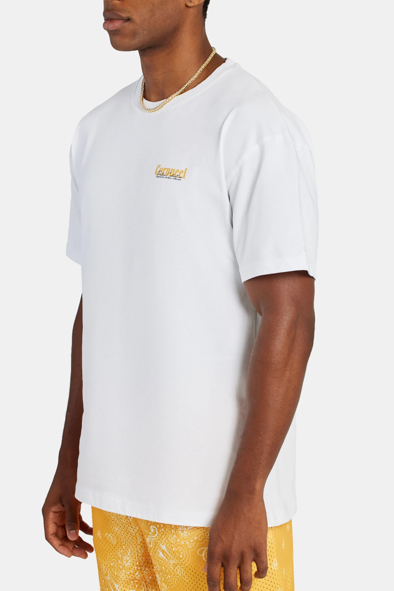 Cernucci Palm Collection Graphic T-Shirt - White - Image 2