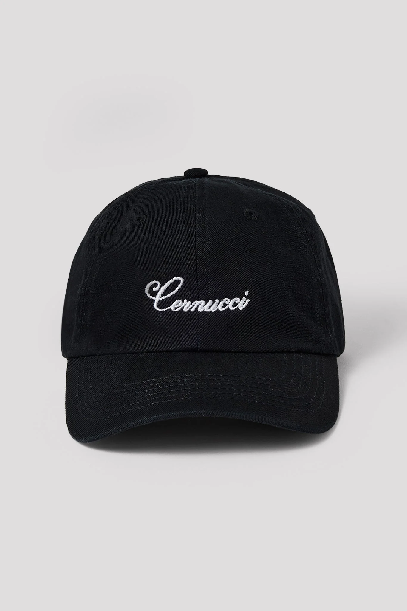 Cernucci Script Logo Cap - Black - Image 3