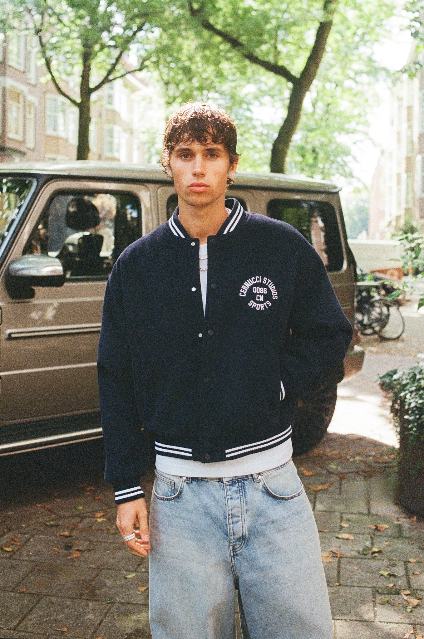 Cernucci Studios Bomber - Navy - Image 2