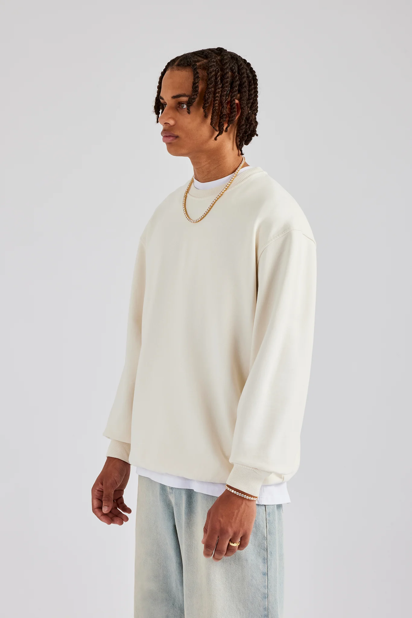 Cernucci Sweatshirt - Ecru - Image 3