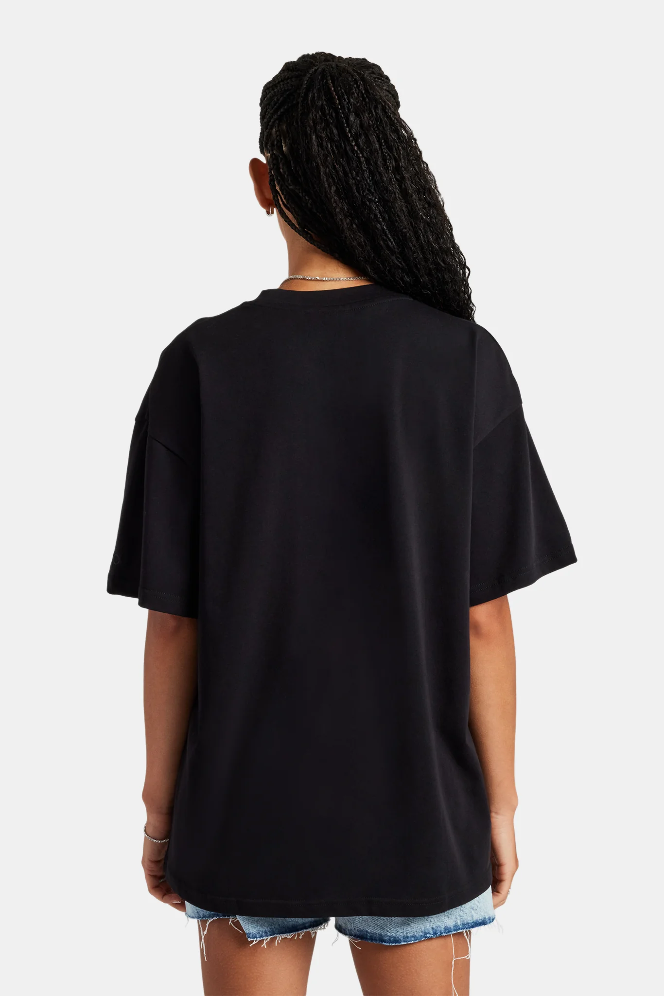 Cernucci Tonal Oversized T-Shirt - Black - Image 2