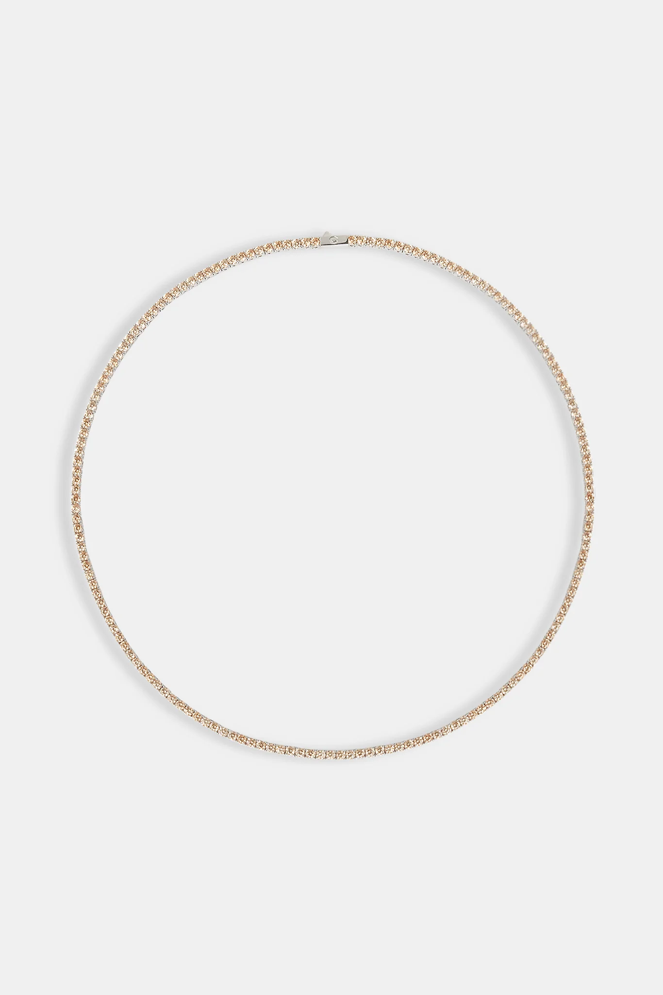 Champagne Tennis Chain - 3mm - Image 4