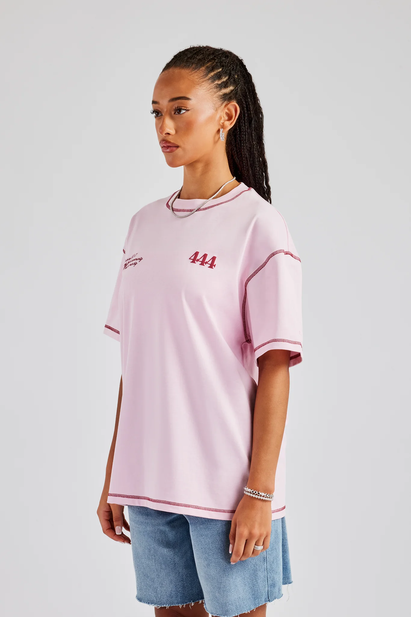 Cherub Oversized Print T-Shirt - Image 2