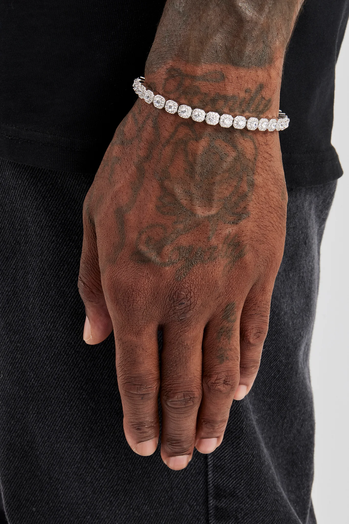 Clustered Tennis Bracelet - 5mm