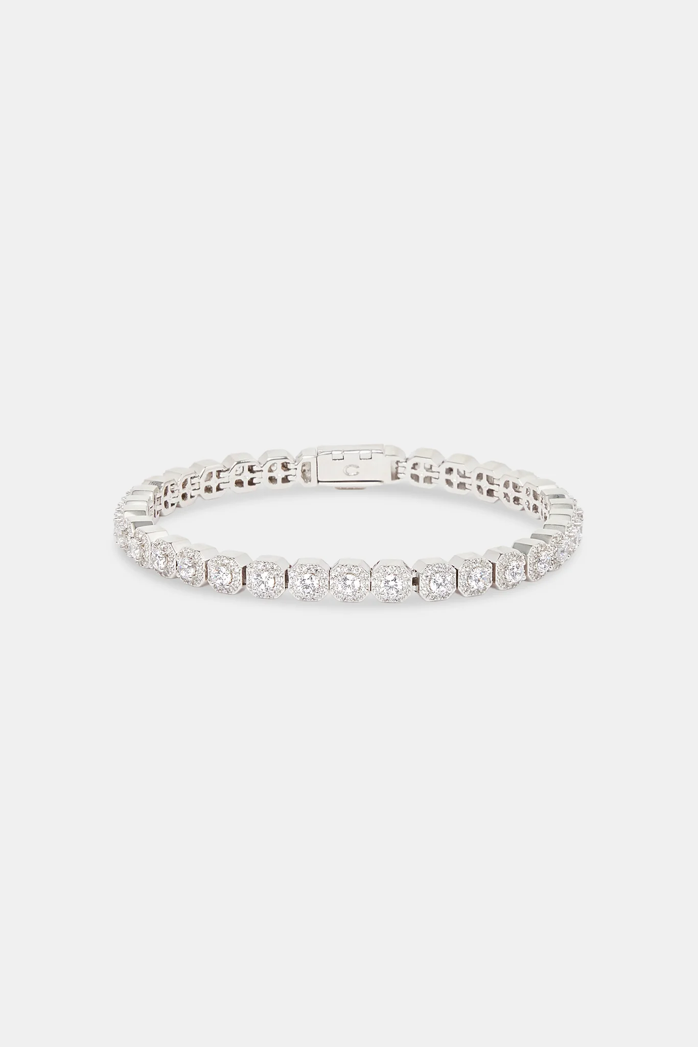 Clustered Tennis Bracelet - 5mm - Image 2