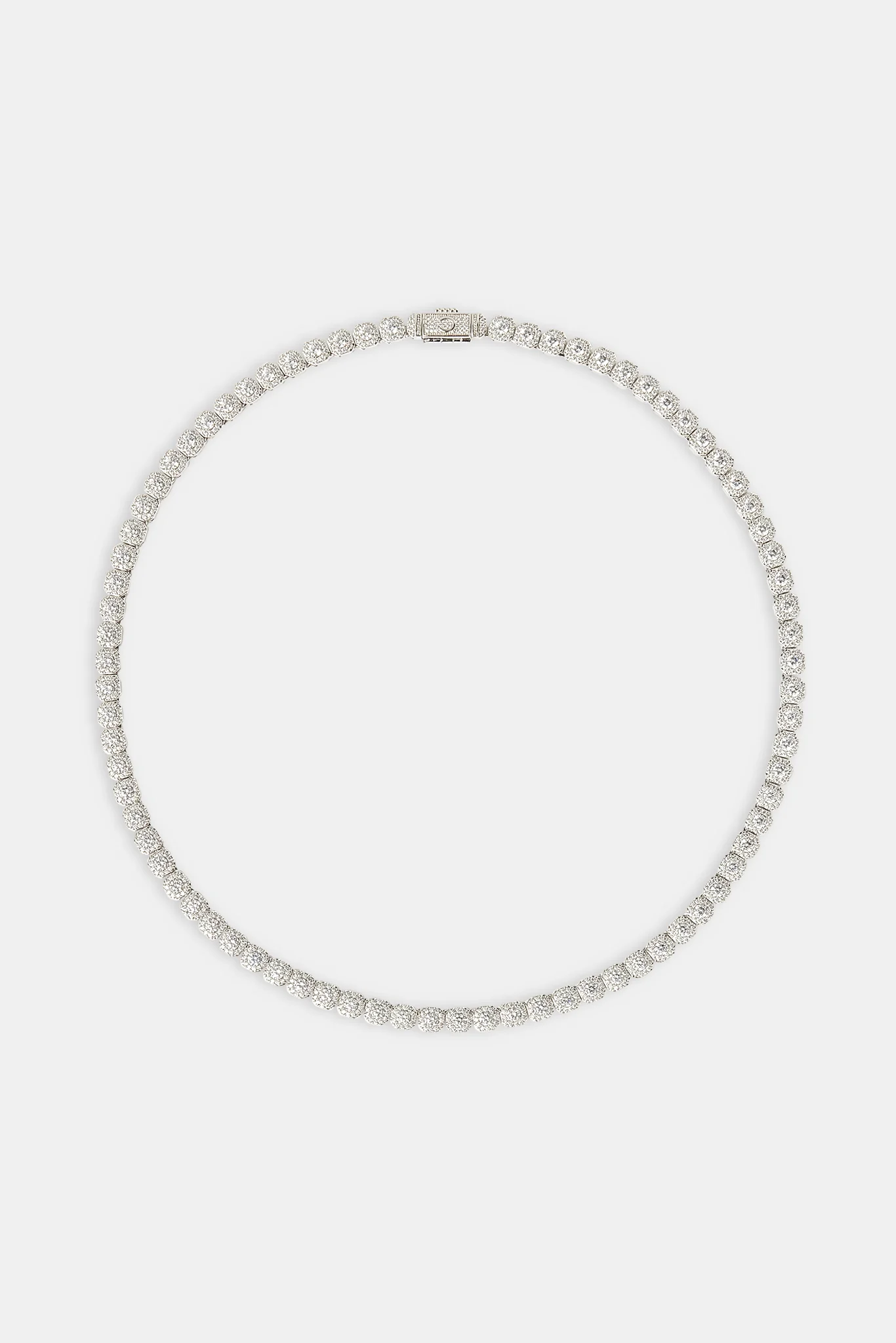 Clustered Tennis Chain - 5mm - Image 4