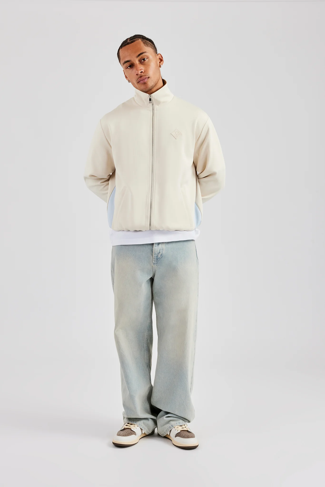CN Track Jacket - Off White - Image 2