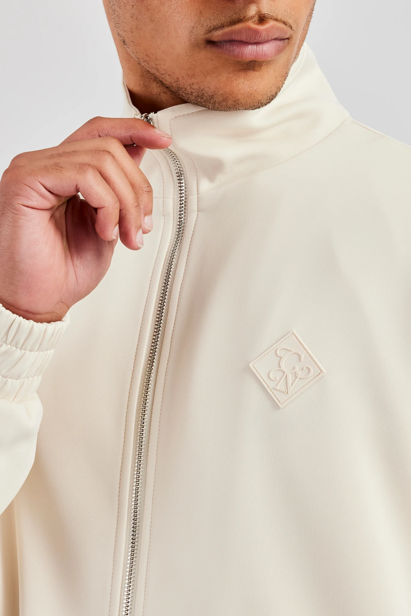 CN Track Jacket - Off White - Image 3