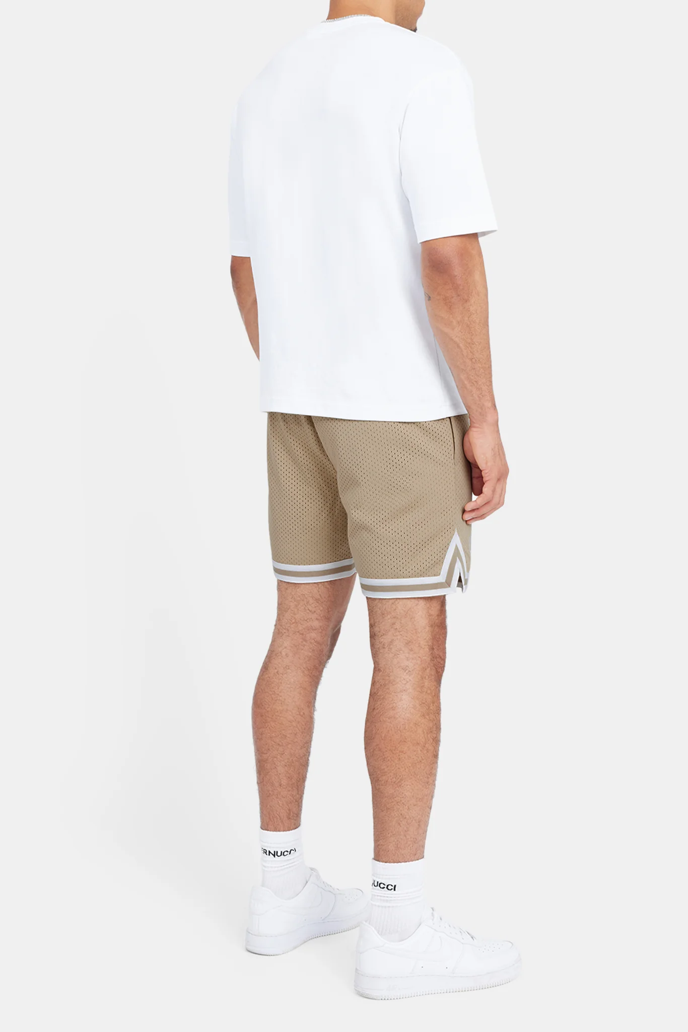 Cernucci Mesh Short - Stone - Image 3