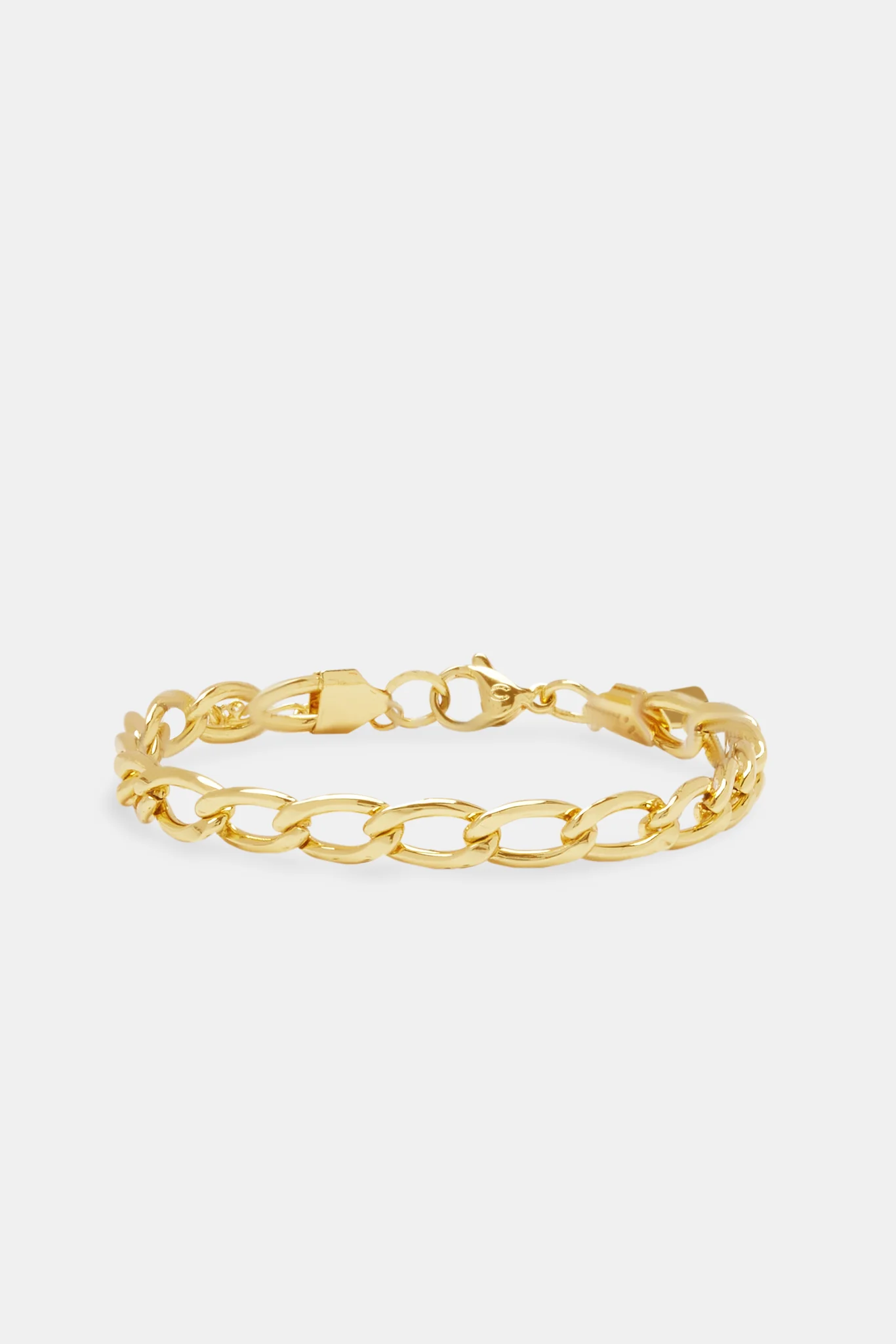 Curb Bracelet - 6mm - Gold - Image 2