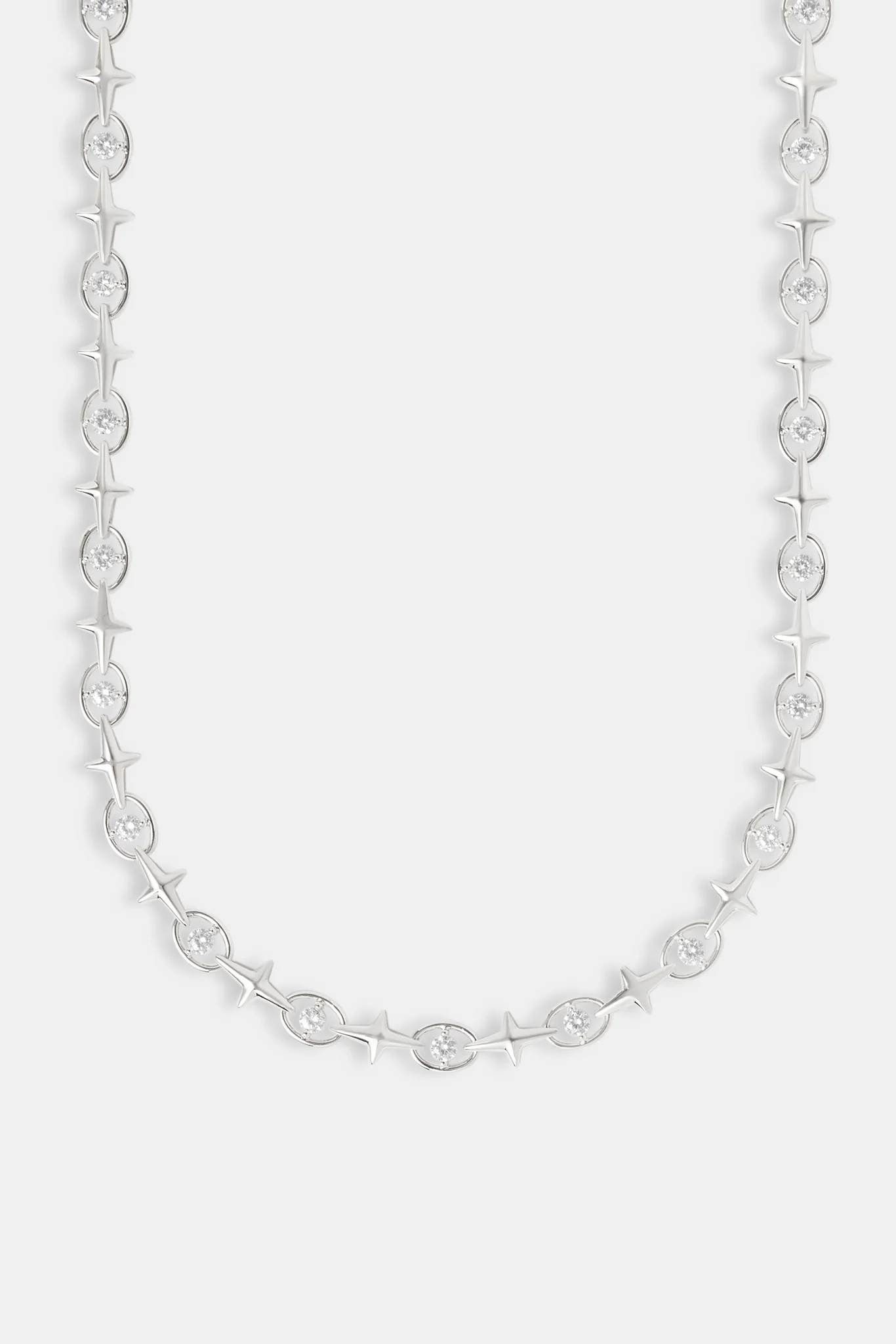 Cz Circle Link Chain - 10mm - Image 2