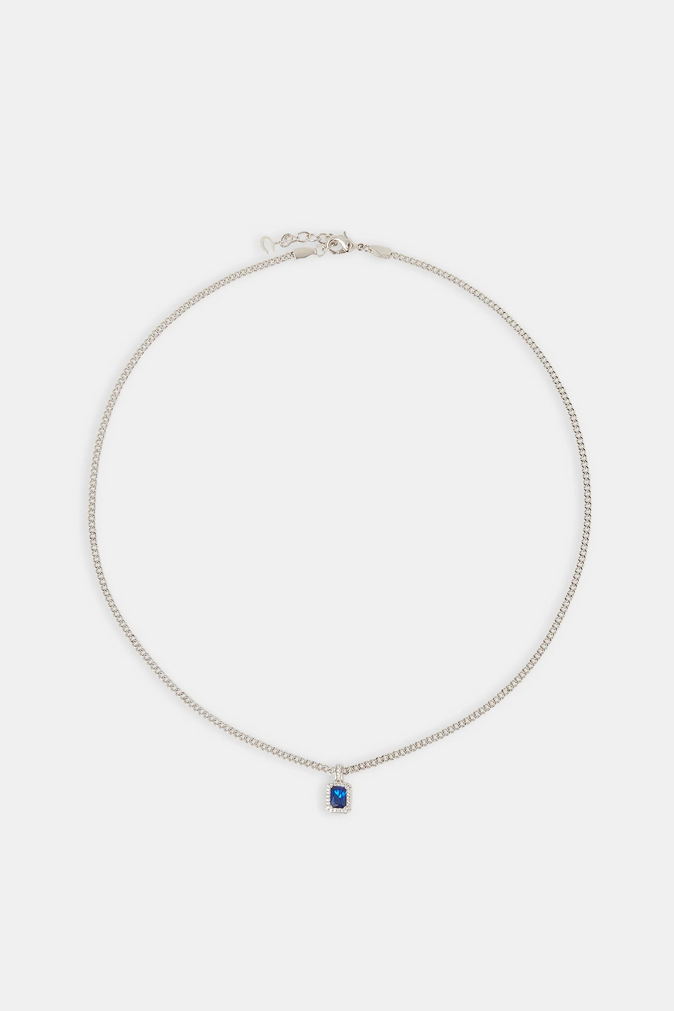 Dark Blue Gemstone Necklace - 10mm - Image 3