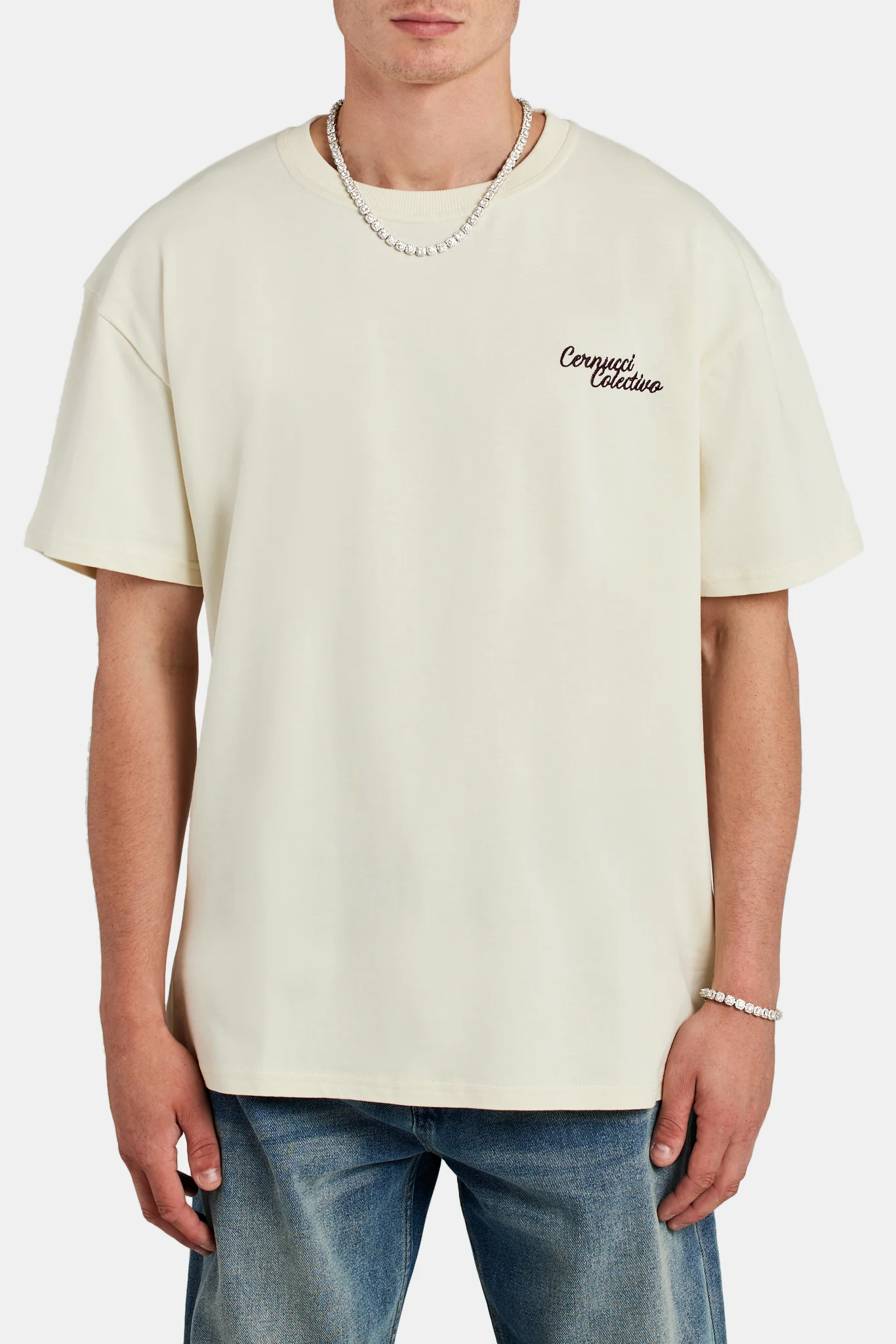 Iced Floral Oversized T-Shirt - Image 2