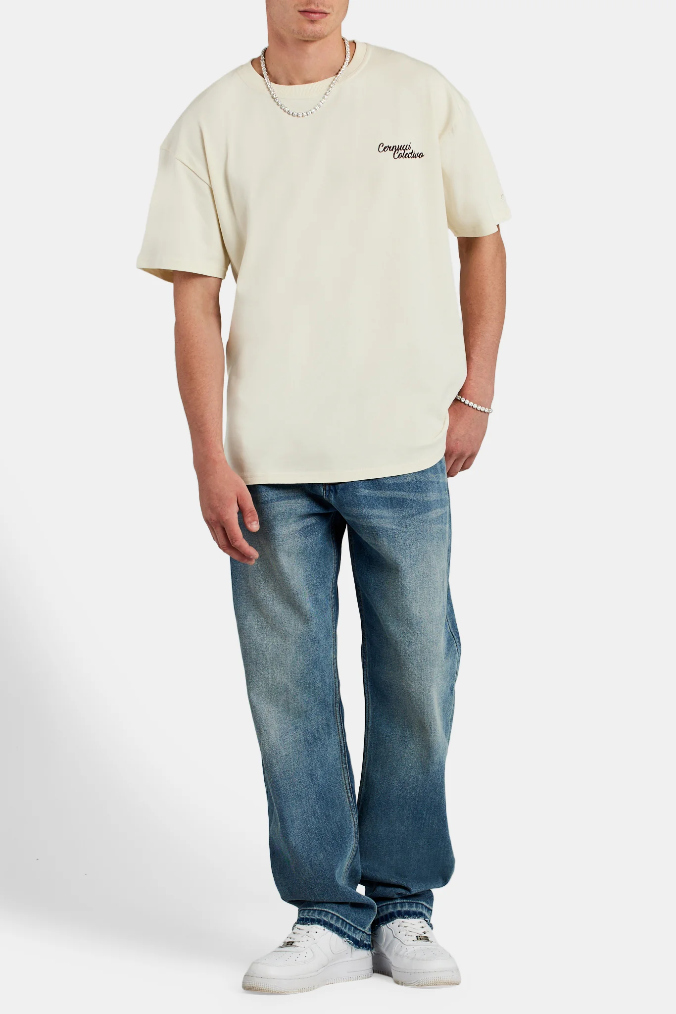 Iced Floral Oversized T-Shirt - Image 3