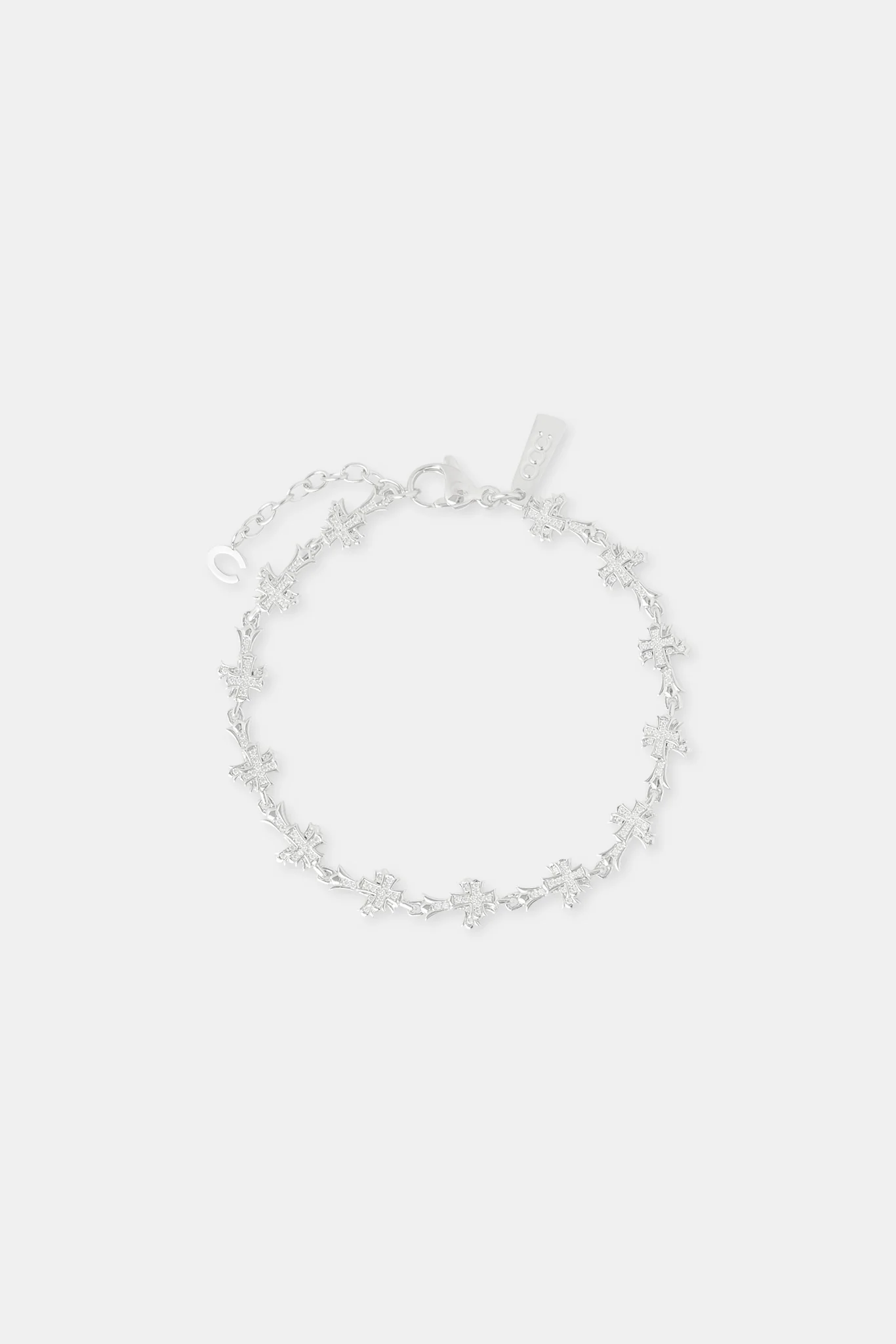Double Cross 6mm Bracelet
