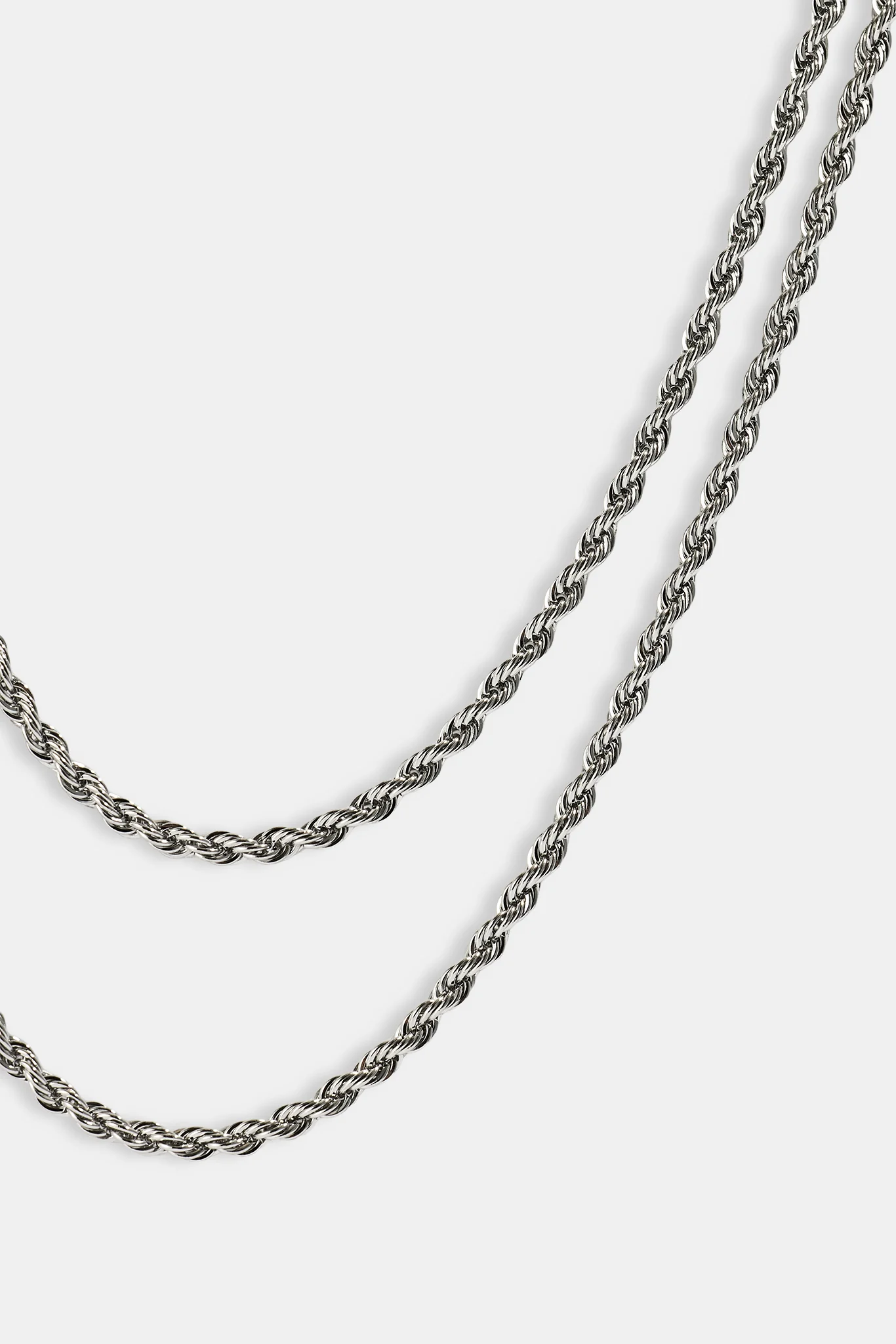 Double Rope Chain - 6mm - White - Image 3