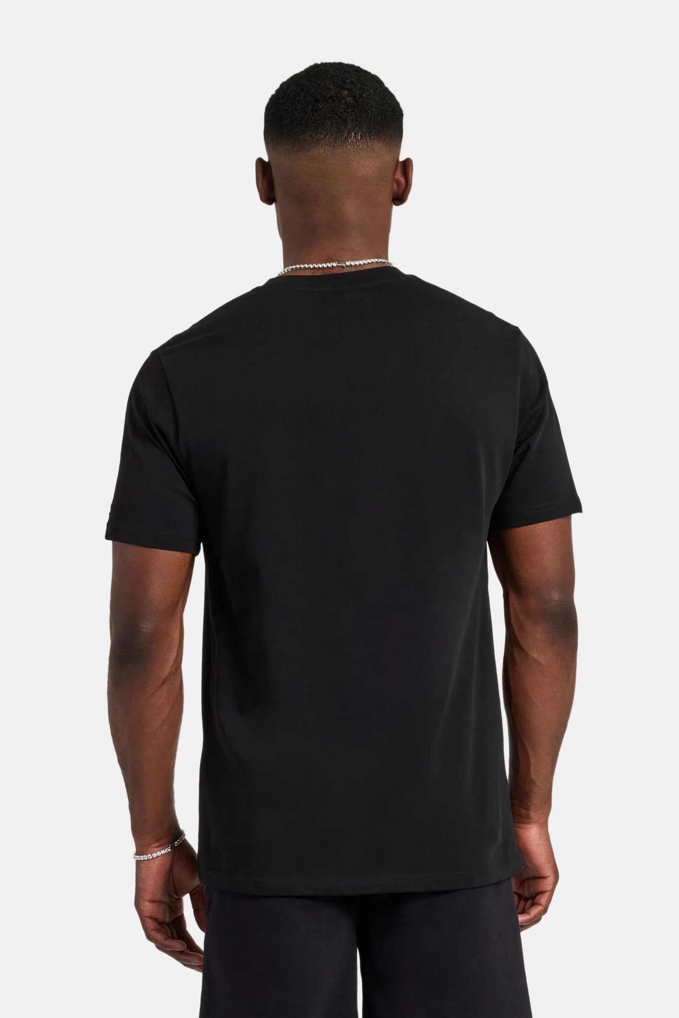 Embellished C T-Shirt - Black - Image 3