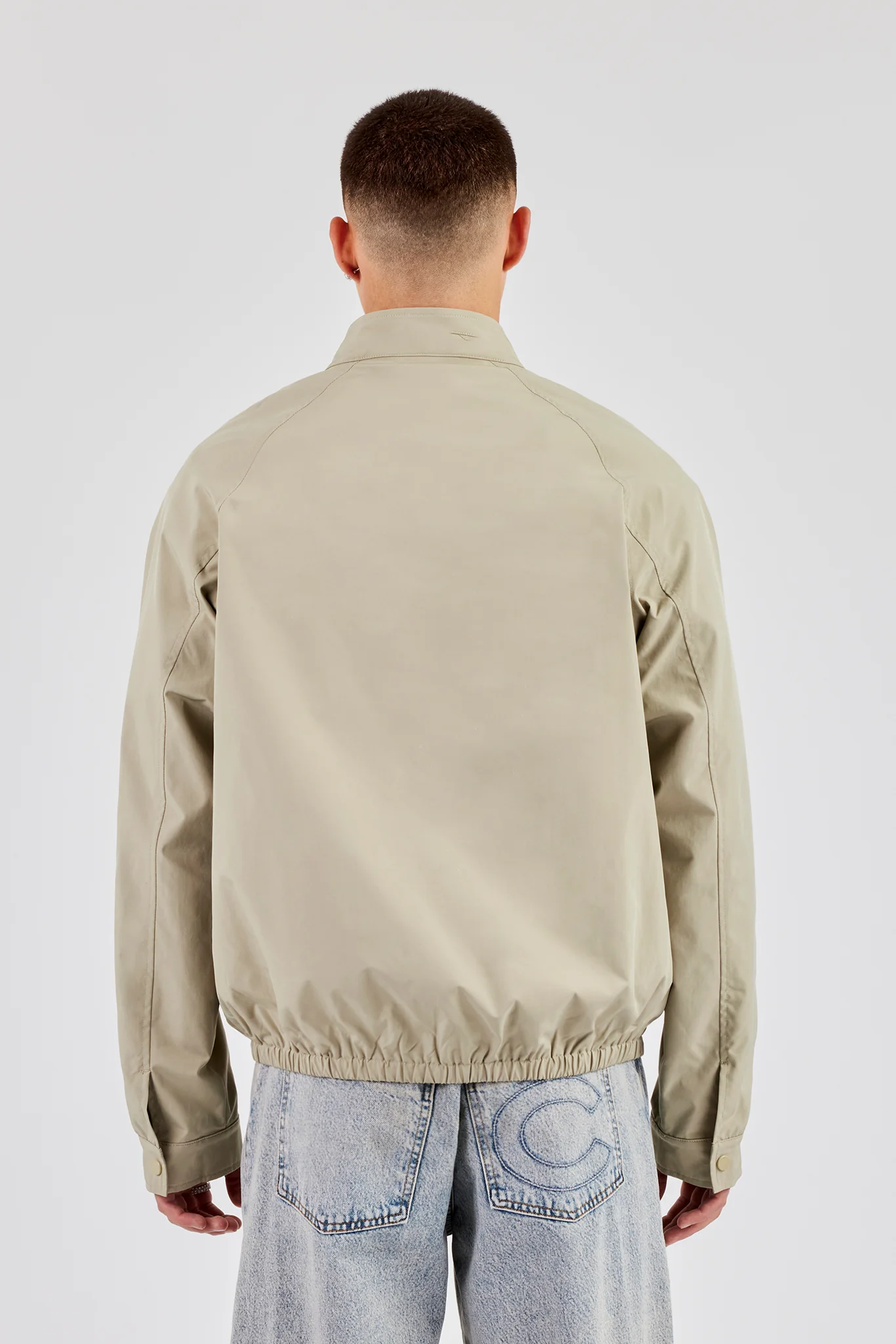 Funnel Neck Jacket - Green - Image 3