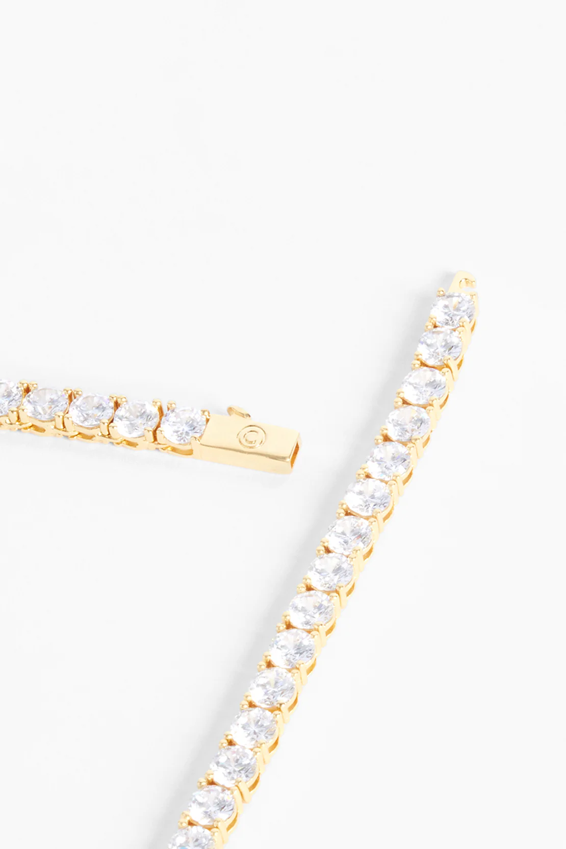 Gold Plated 5mm Tennis Bracelet - Image 3
