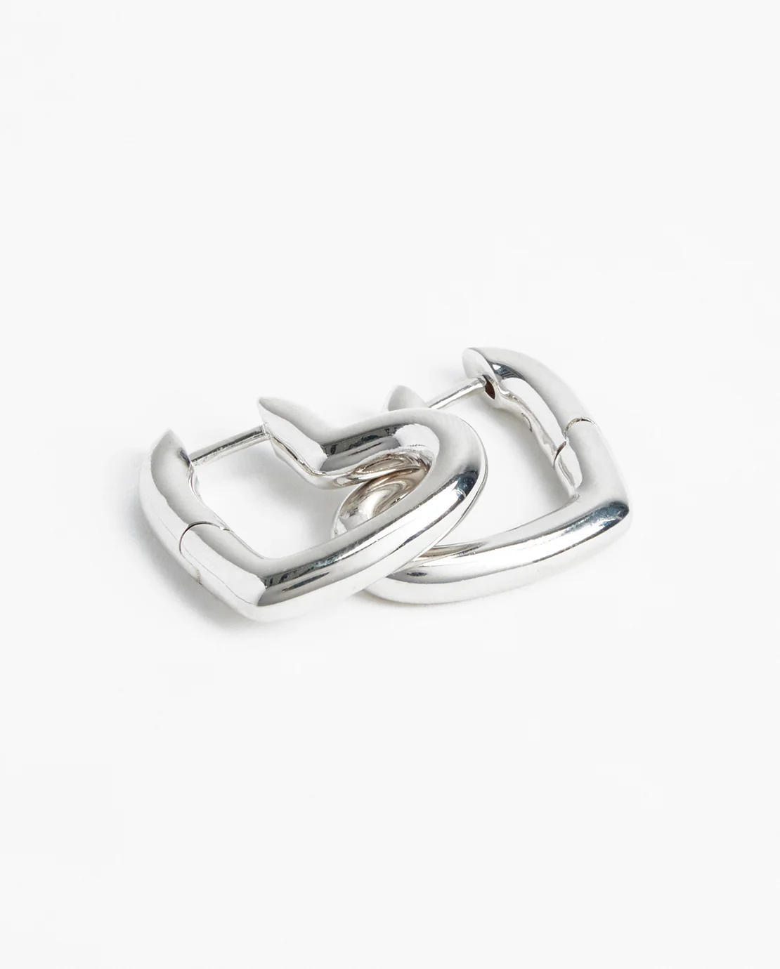 Heart Shape Hoop Earrings