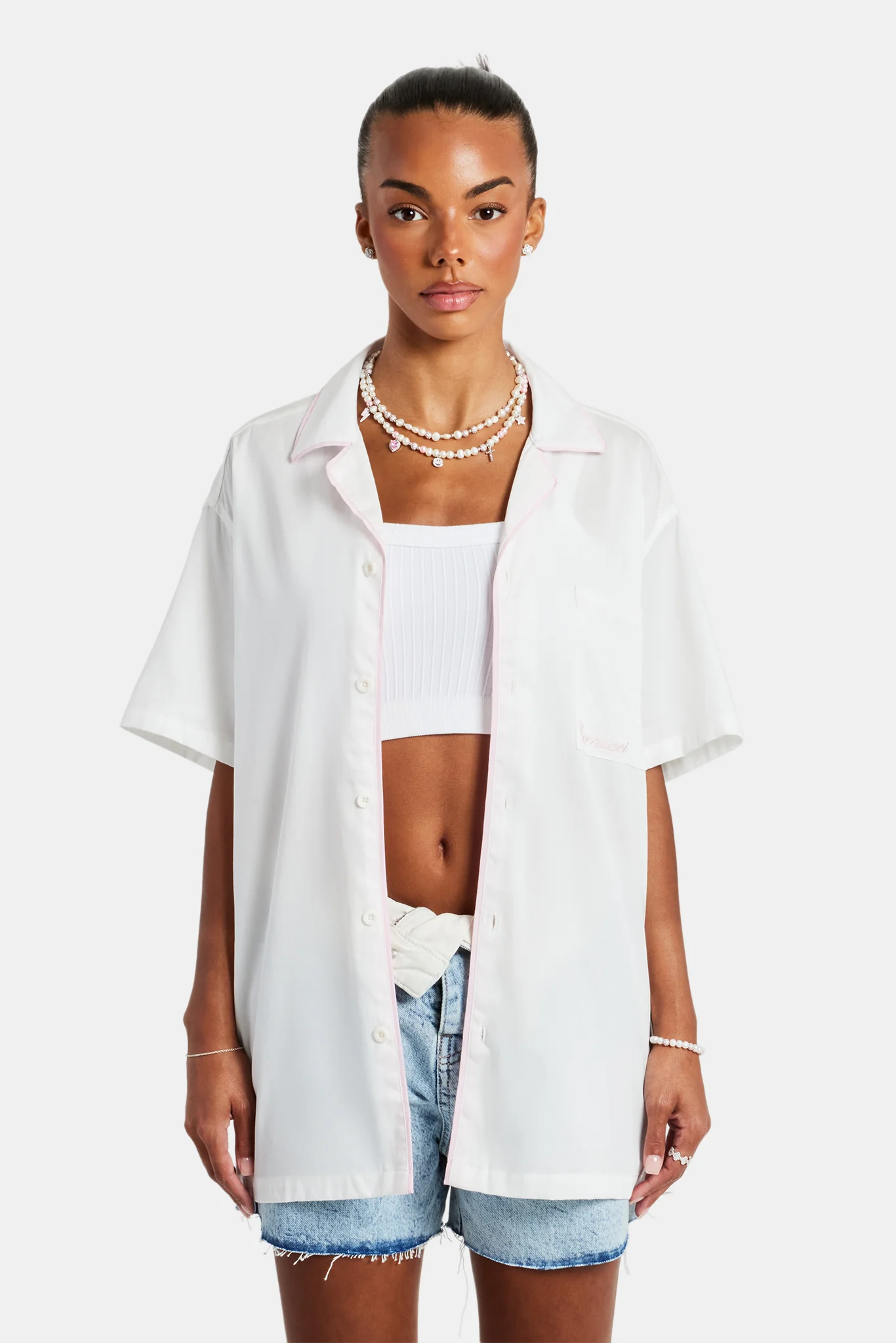 Hotel Graphic Shirt - Off White - Image 2