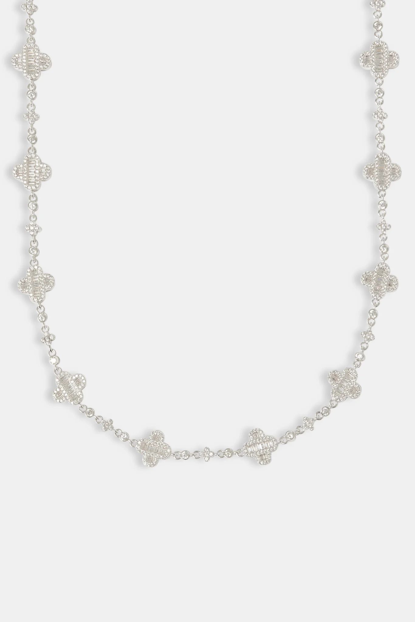 Iced Baguette Motif Chain - 10mm - Image 2