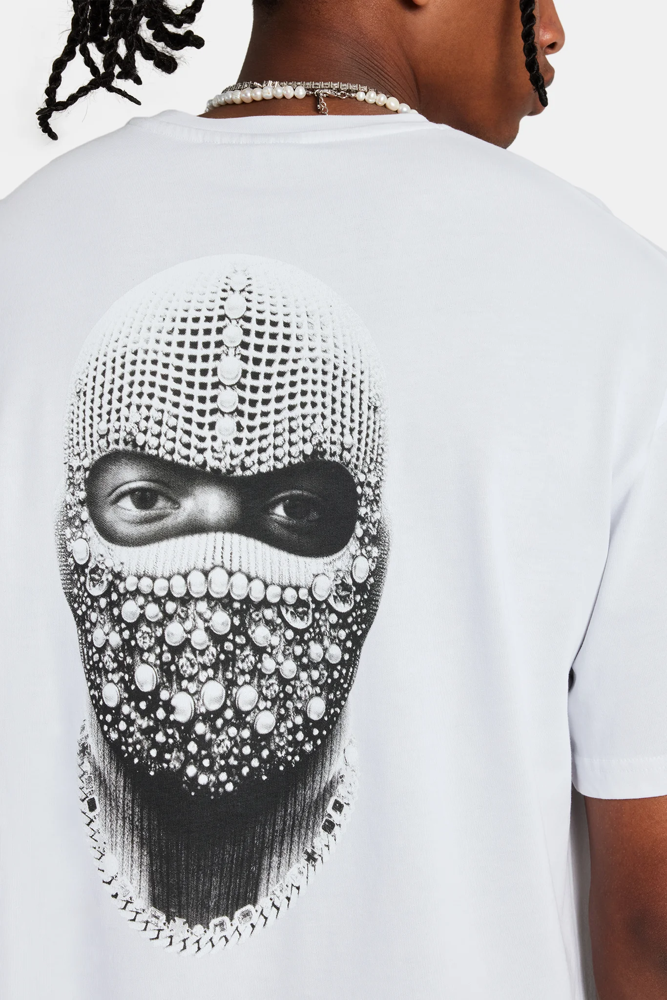 Iced Bally Oversized T-Shirt - White - Image 4