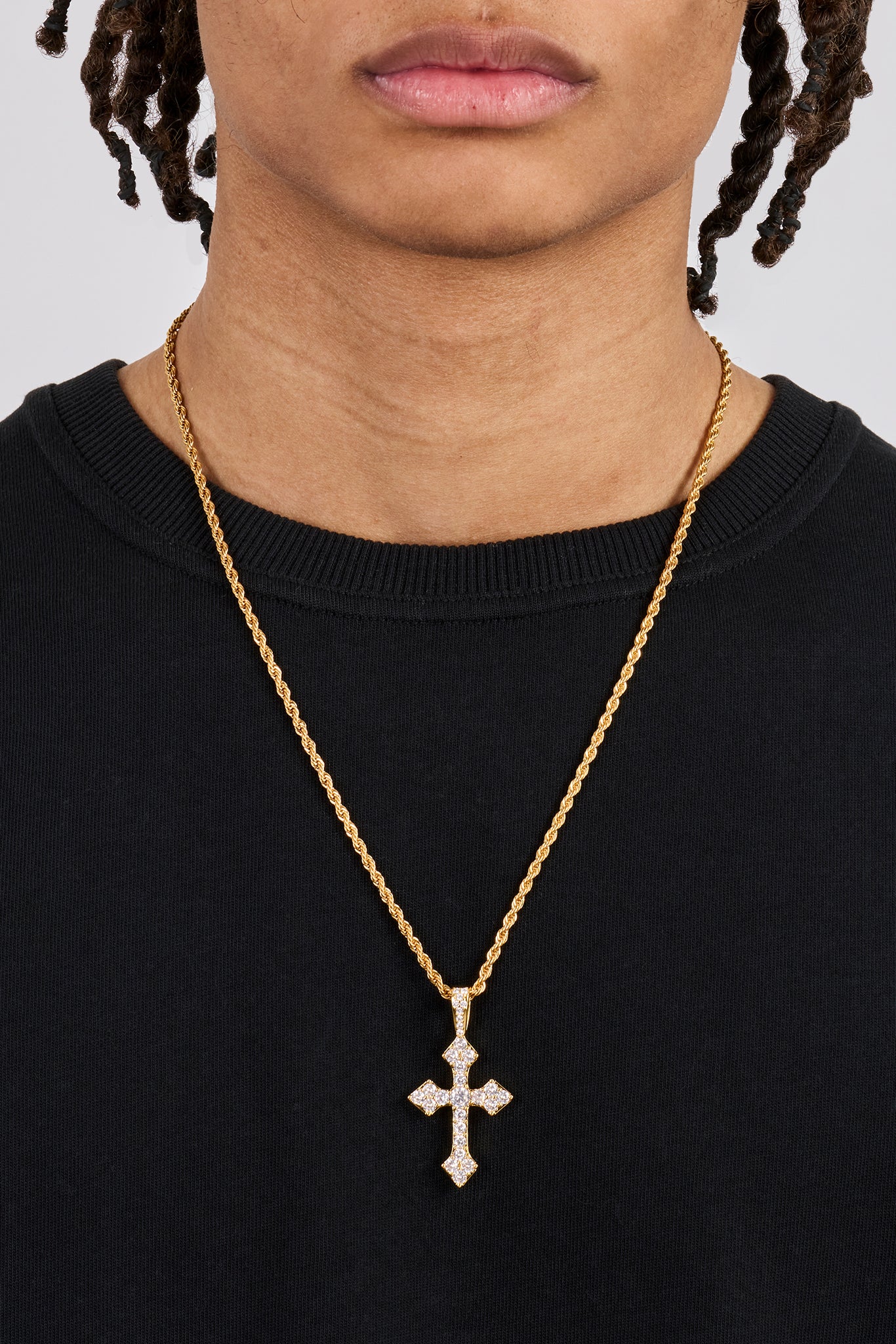 Celtic Cross Pendant - Gold - Image 5