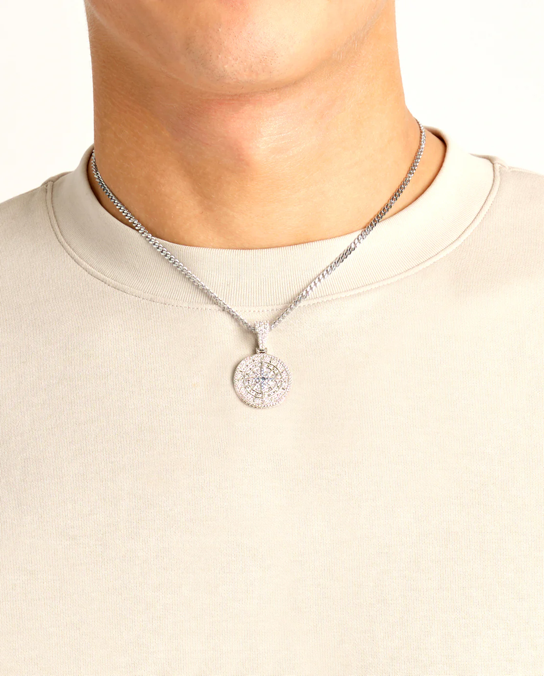 Iced Compass Pendant - Image 4