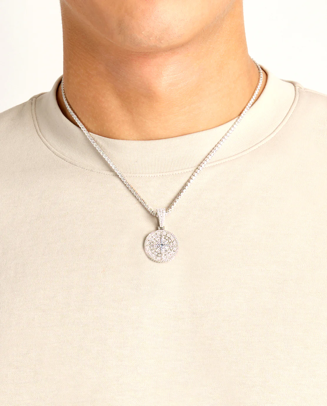 Iced Compass Pendant - Image 5