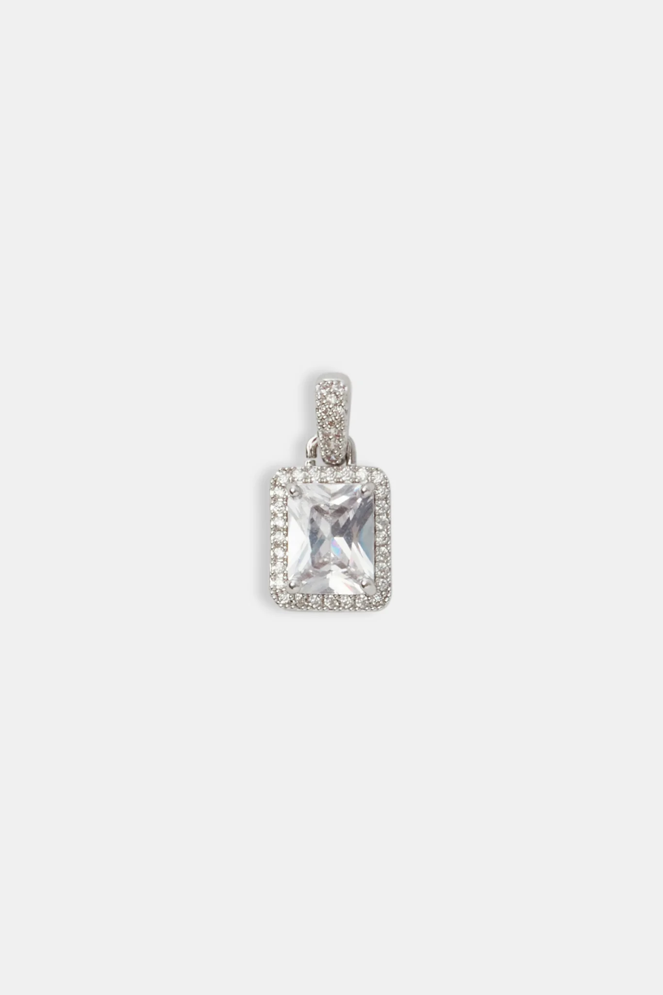 Iced Gemstone Pendant - 12mm - Image 2