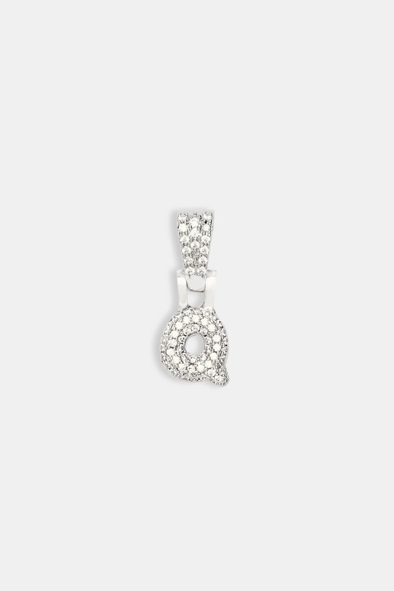 Iced Mini Bubble Pendant - White - Image 17
