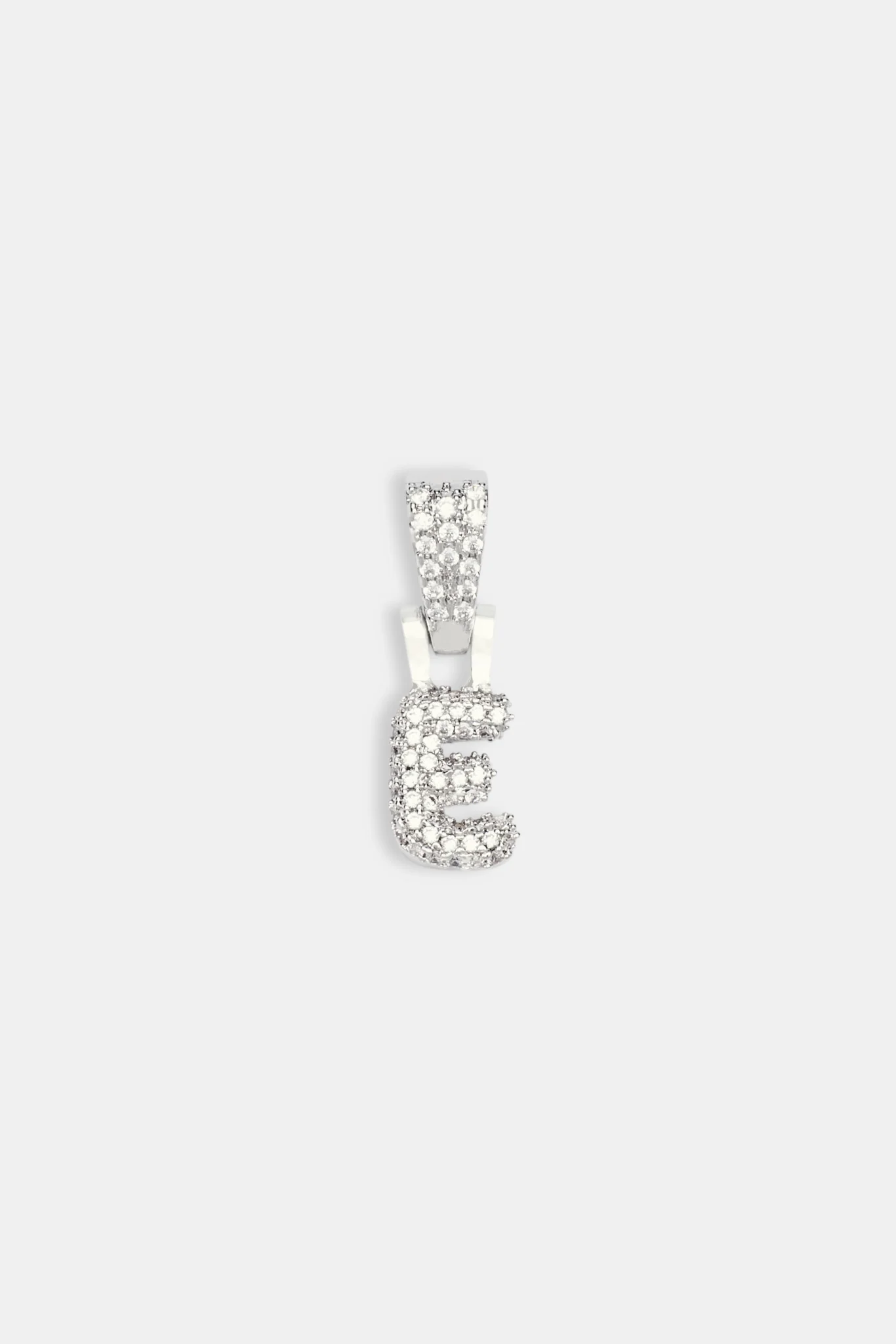 Iced Mini Bubble Pendant - White - Image 5
