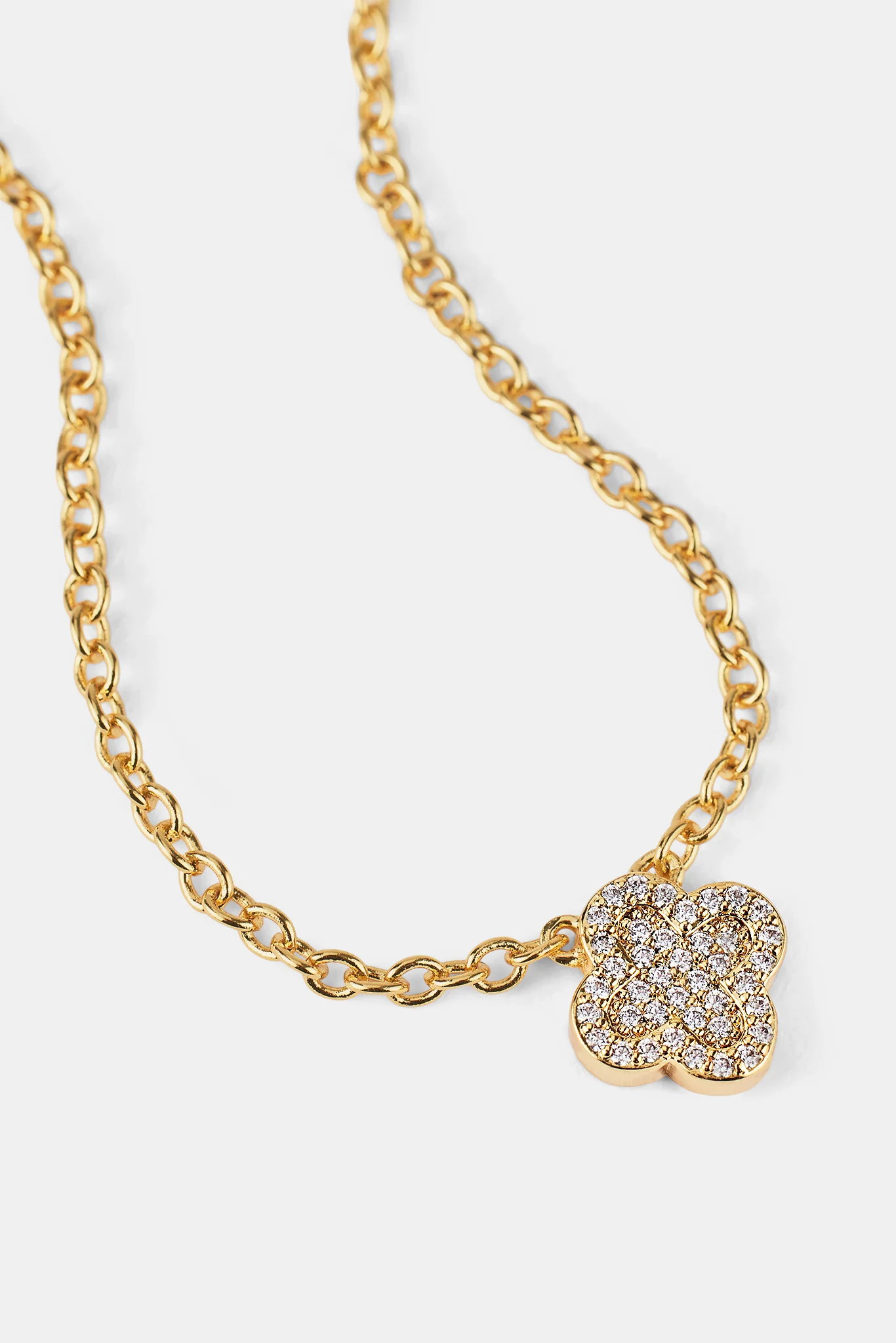 Iced Motif Necklace - 10mm