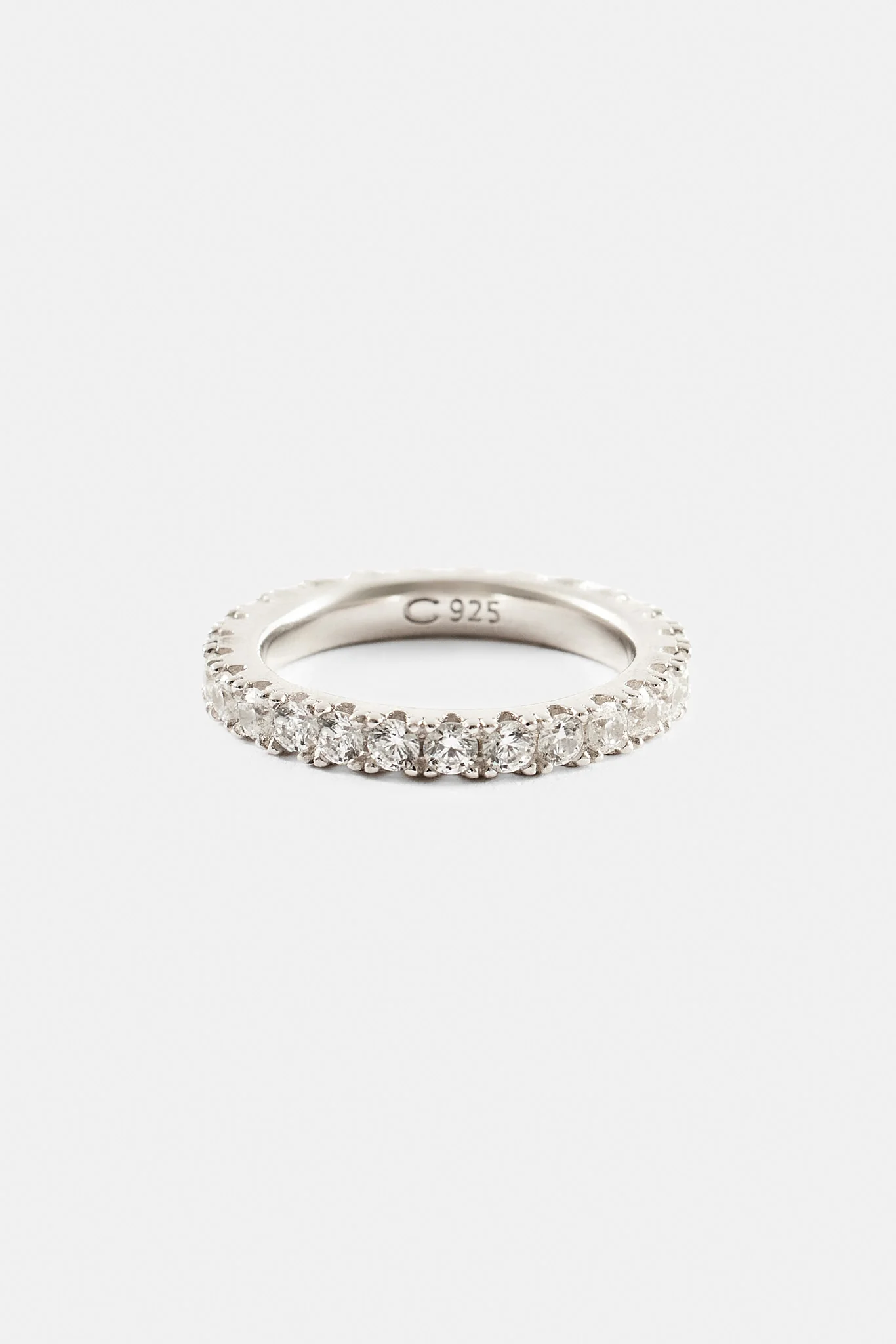 Iced Tennis Ring - 3mm - Image 3