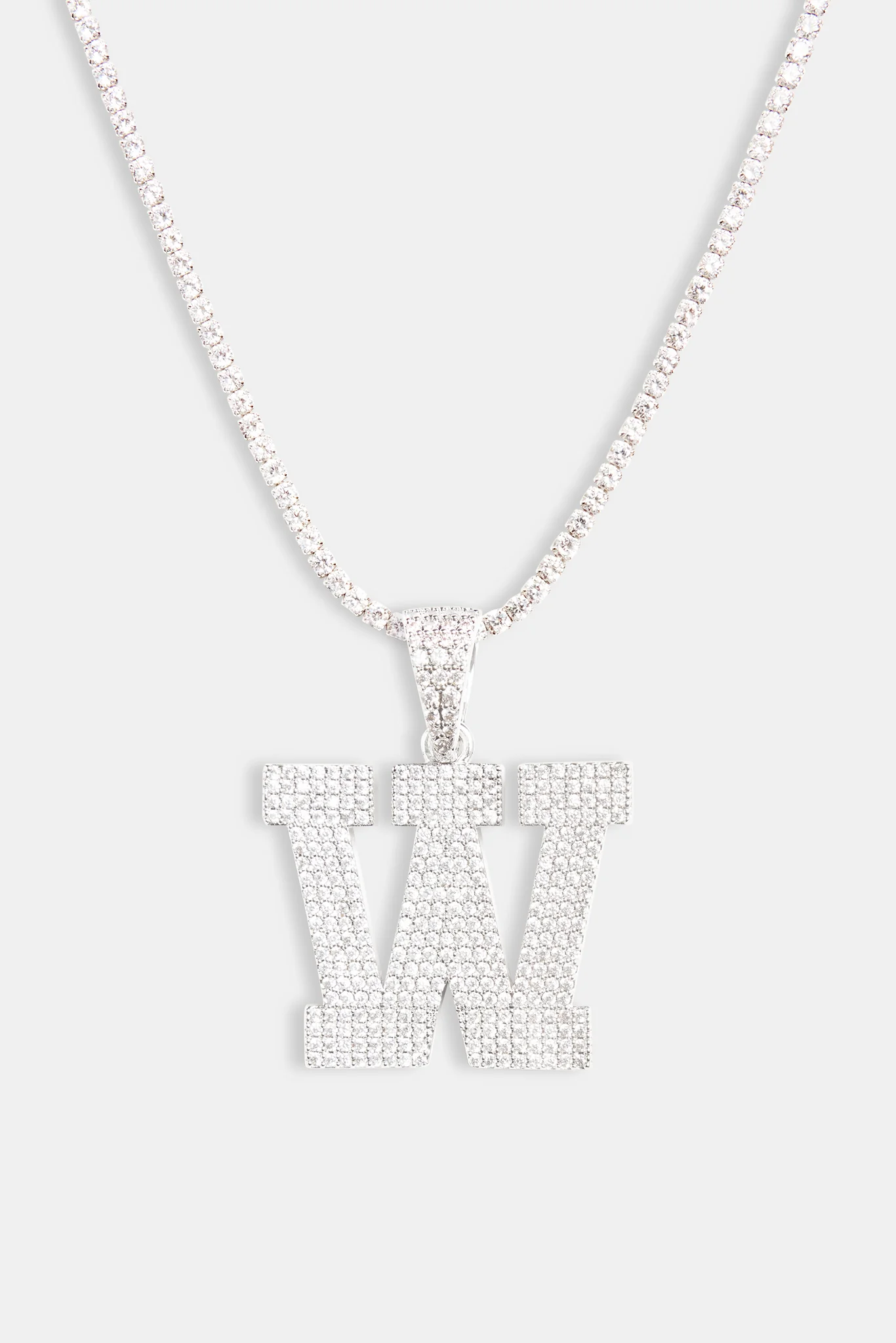 Iced W Pendant - Image 3