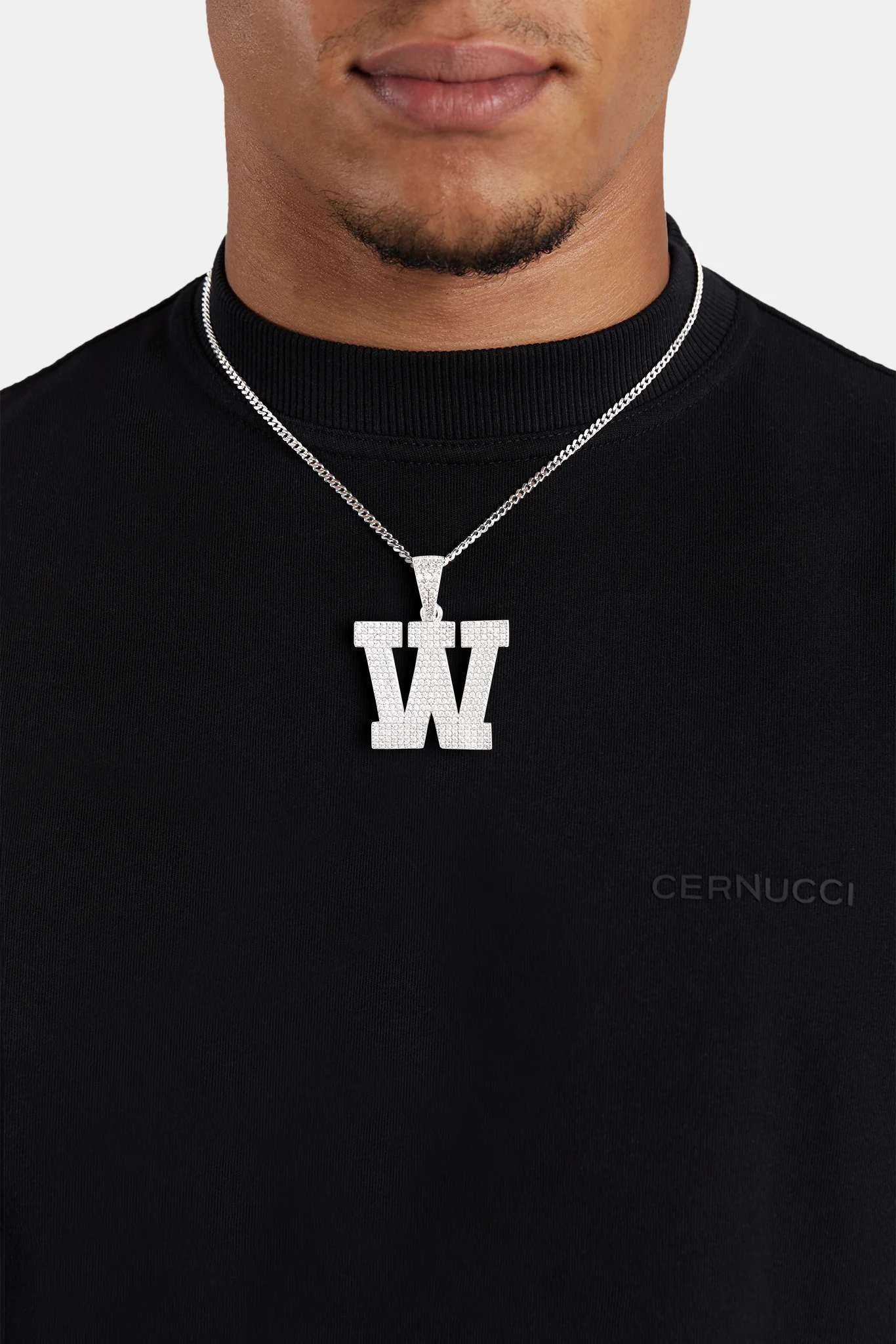 Iced W Pendant - Image 4