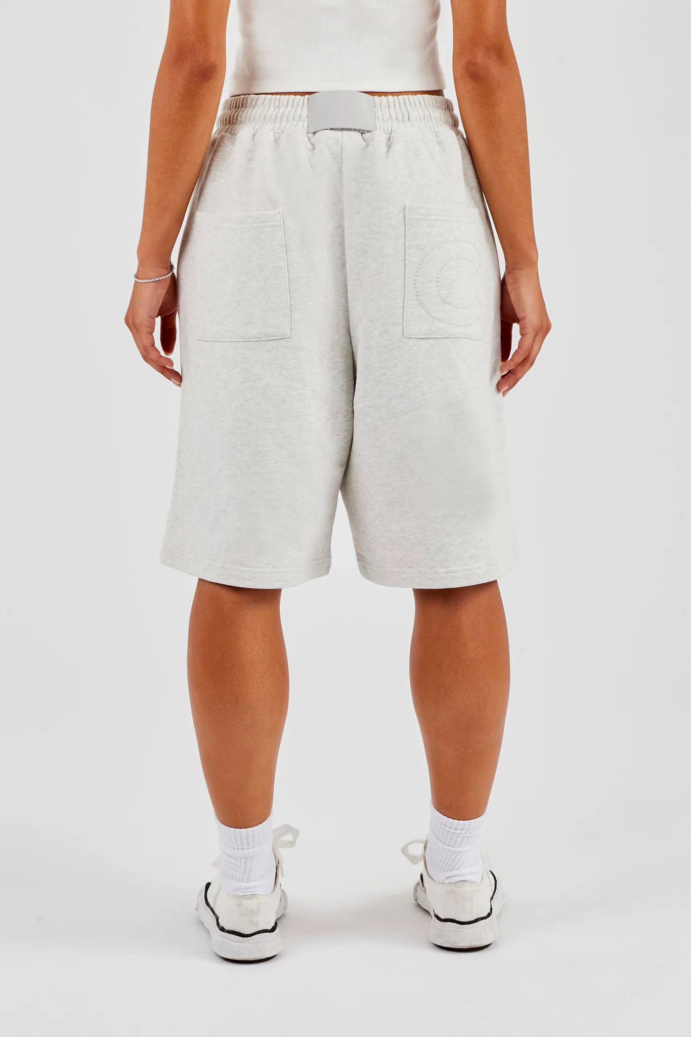 Jersey Jort - Ash Grey - Image 4