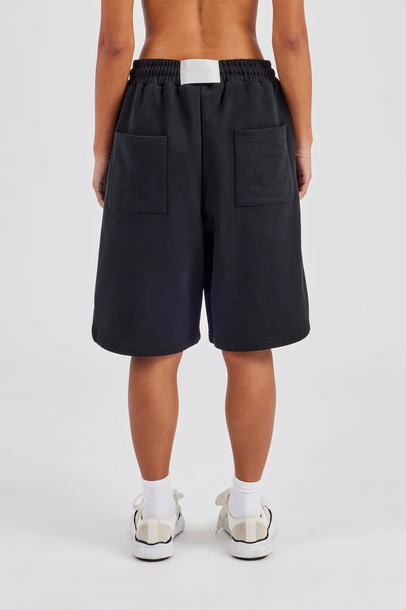 Jersey Jort - Black - Image 4