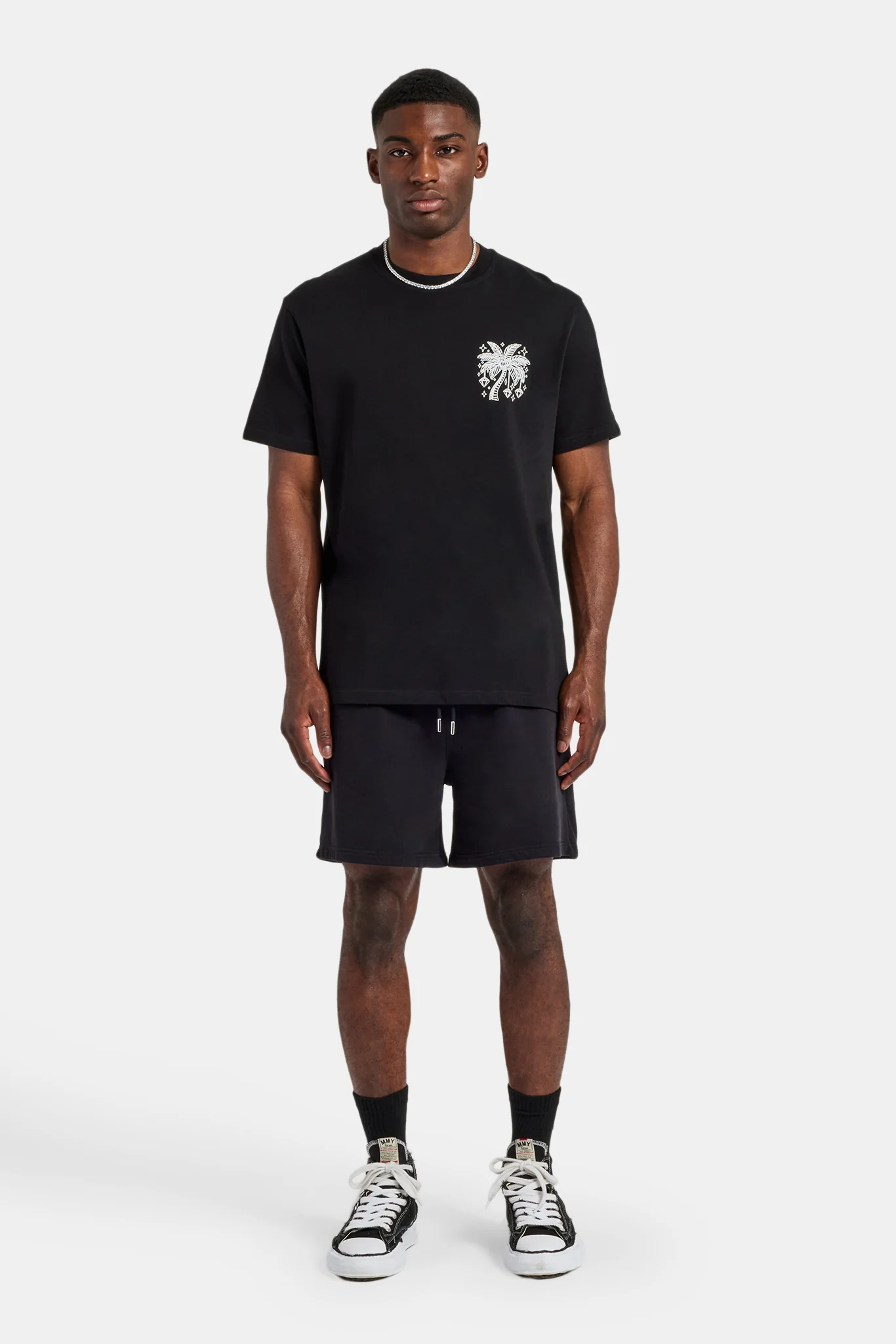 Jersey Relaxed Short - Washed Black - Image 2