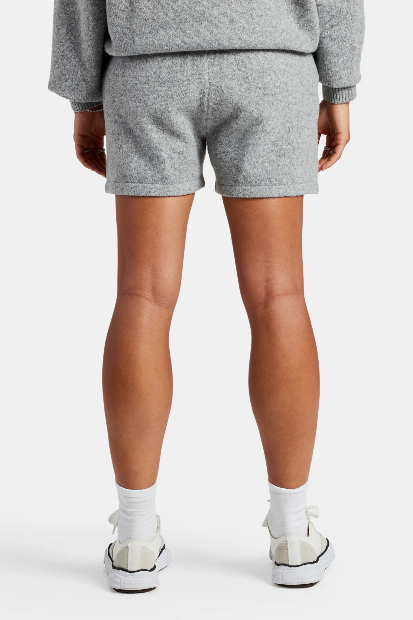 Knitted Short - Grey - Image 4