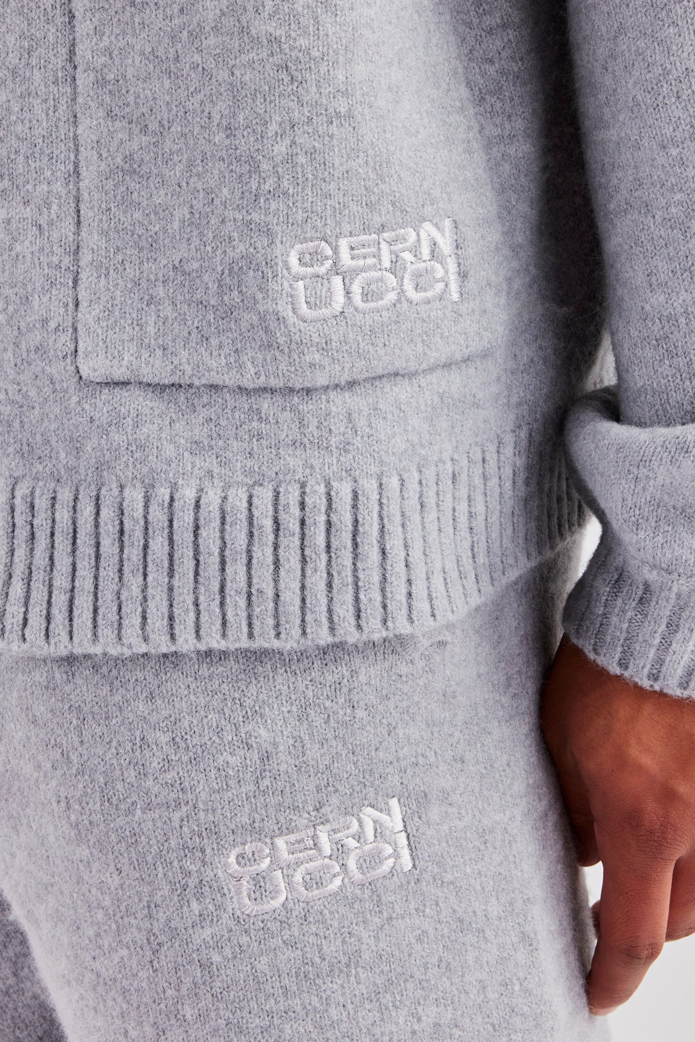 Knitted Straight Leg Jogger and Cardigan - Image 3