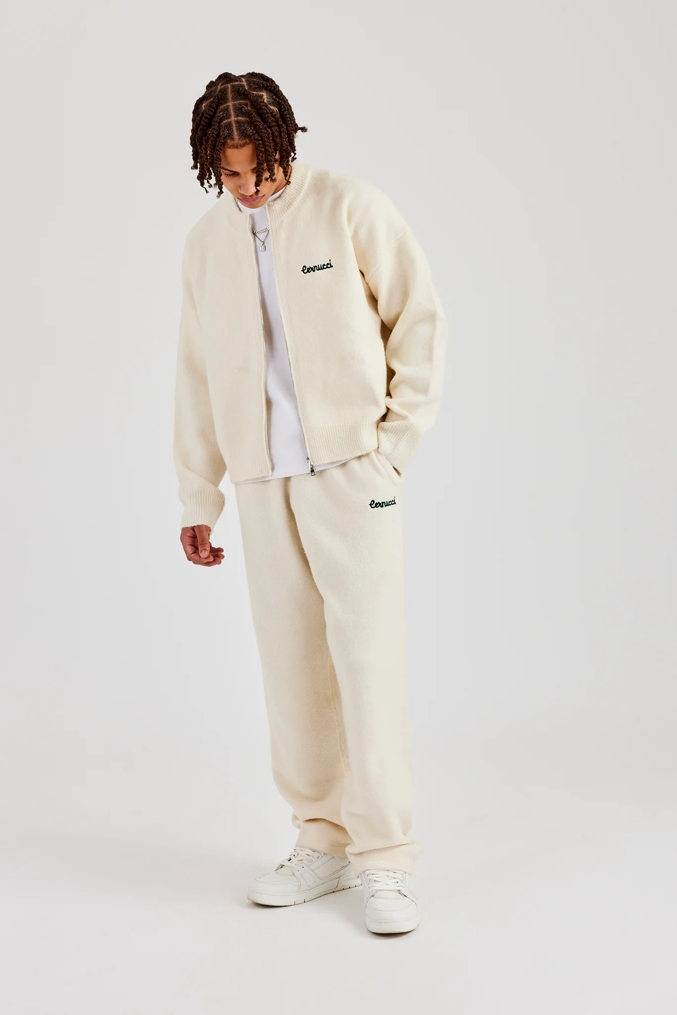 Knitted Zip Through Bomber - Image 4
