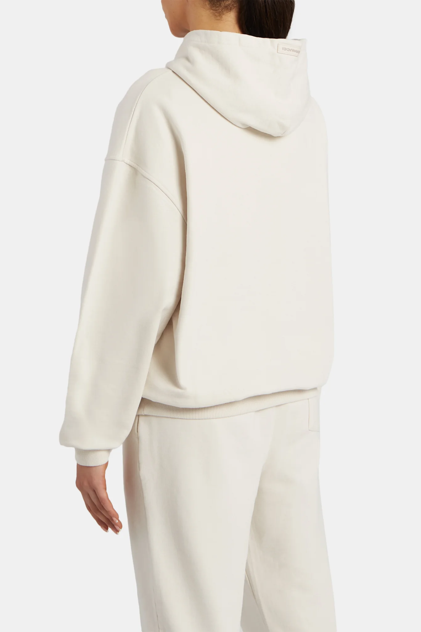 Ladies Oversized Hoodie - Oat - Image 4