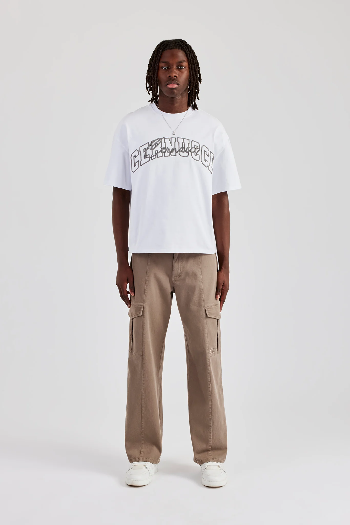Boxy Layered Logo T-Shirt - Image 2