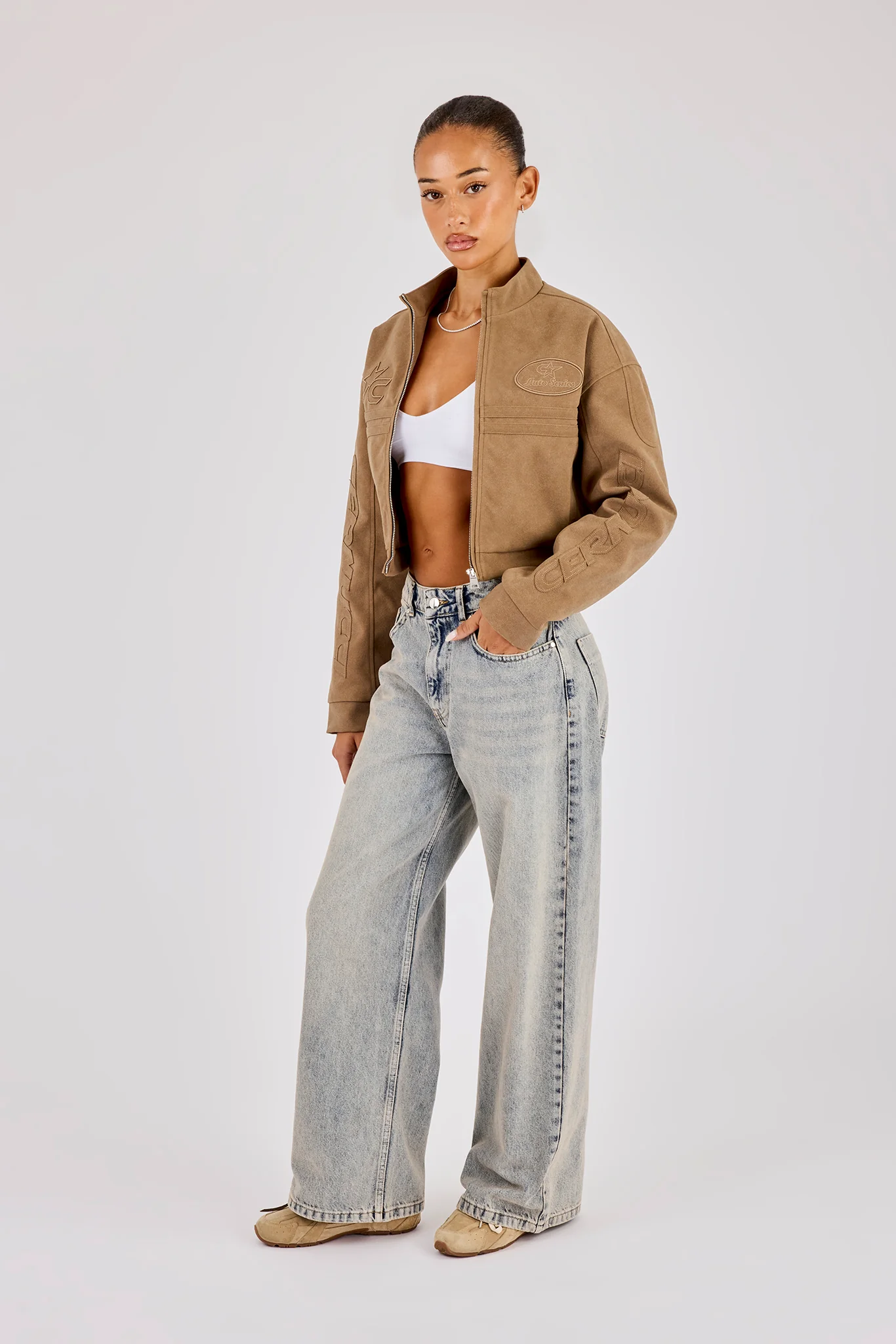 Low Rise Baggy Jean - Antique Wash - Image 2