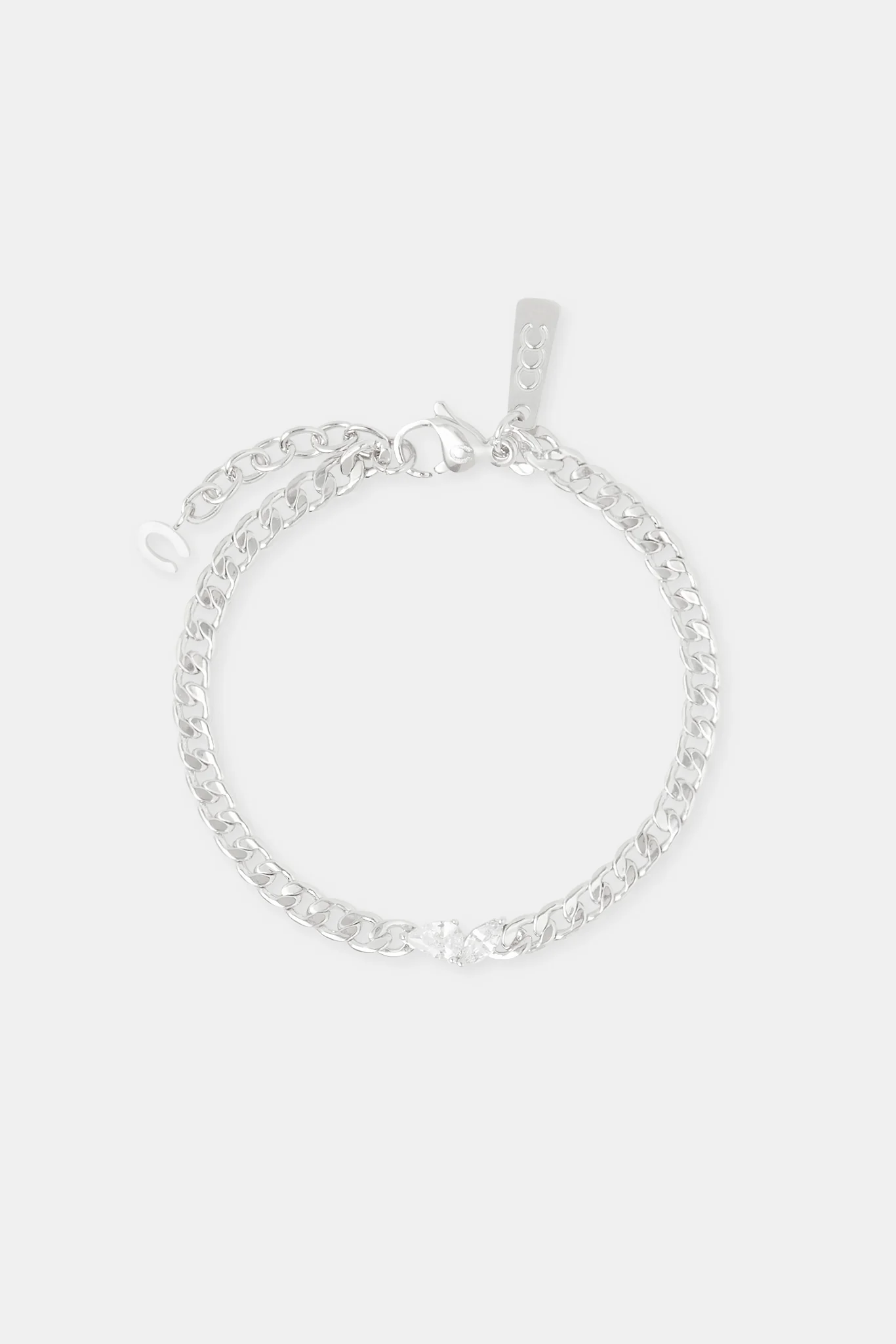Cuban Tear Drop Bracelet - 4mm - Image 2