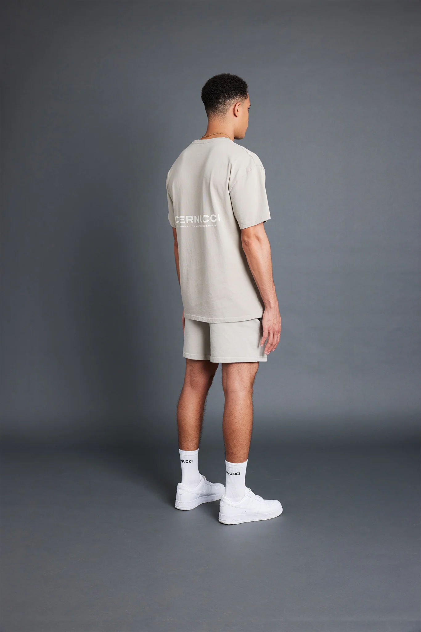 Oversized T-Shirt - Stone - Image 5