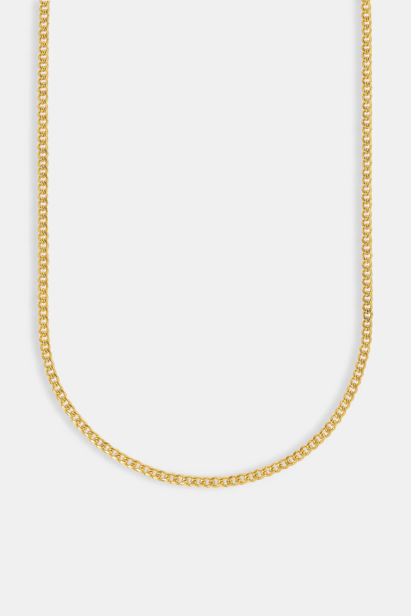 Miami Cuban Chain - 3.5mm - Gold - Image 2