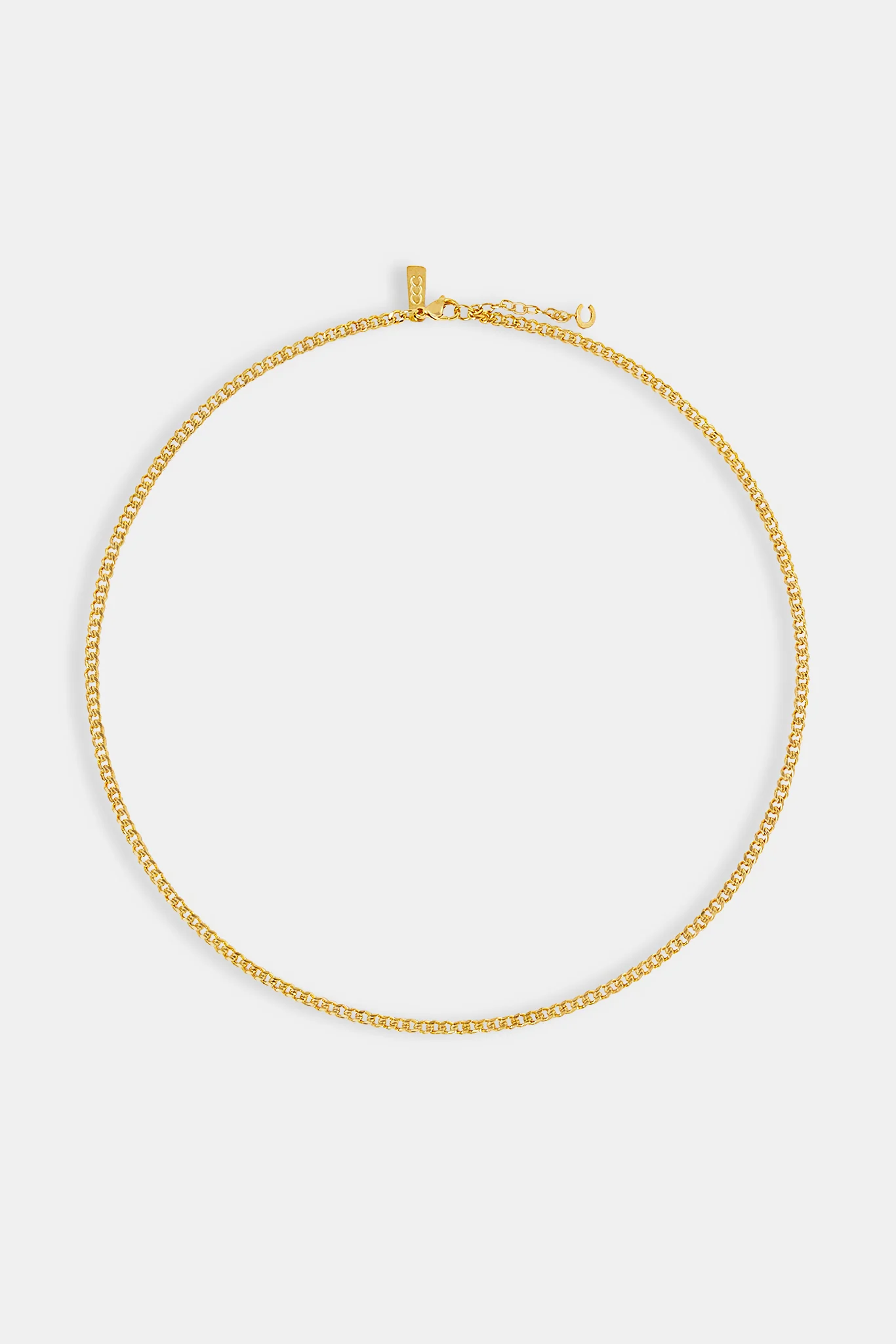 Miami Cuban Chain - 3.5mm - Gold - Image 4